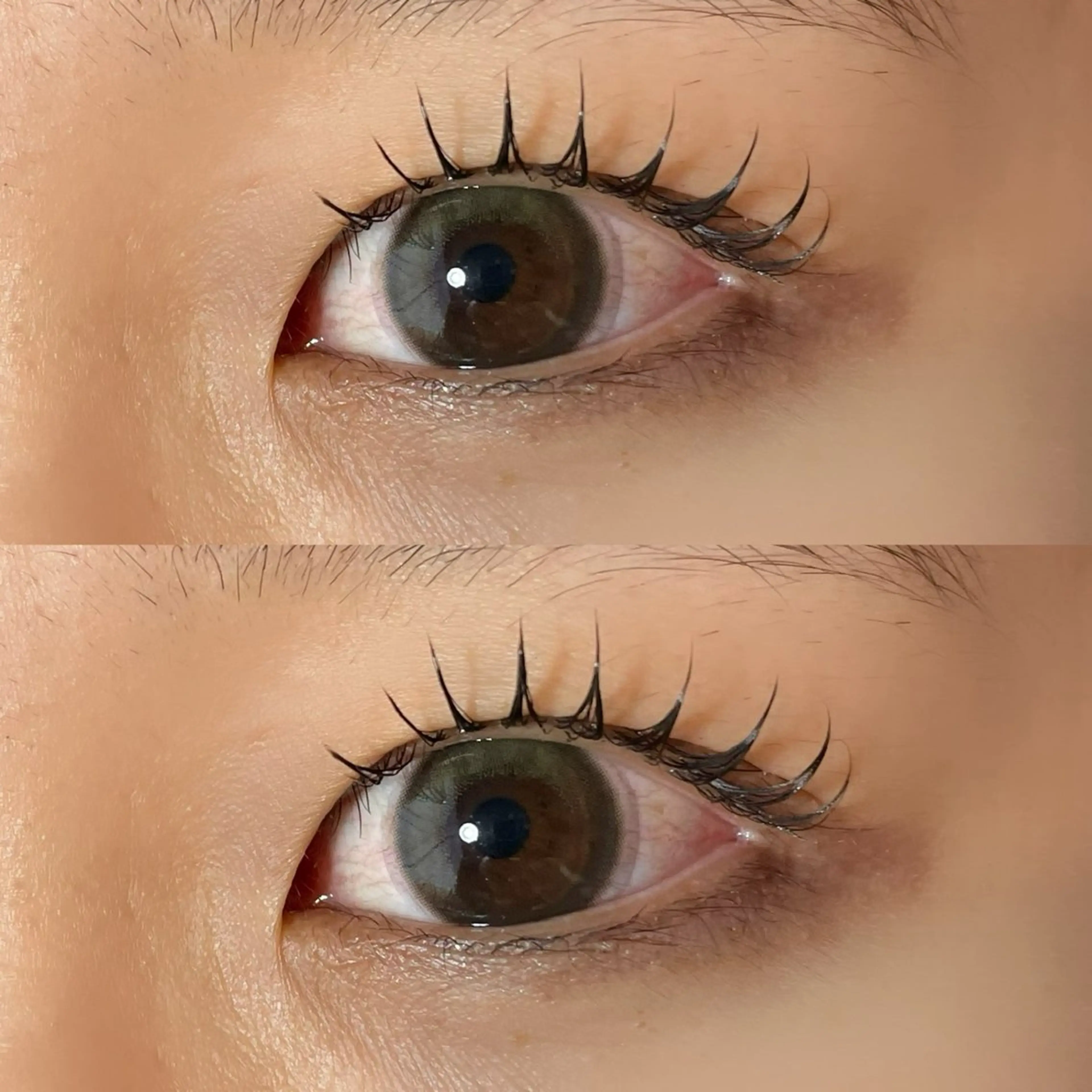 マツエク・マツパ 束感まつ毛 一重×まつ毛パーマ ワンホンマツエク マツパ Stella 石井のマツエク・マツパデザイン