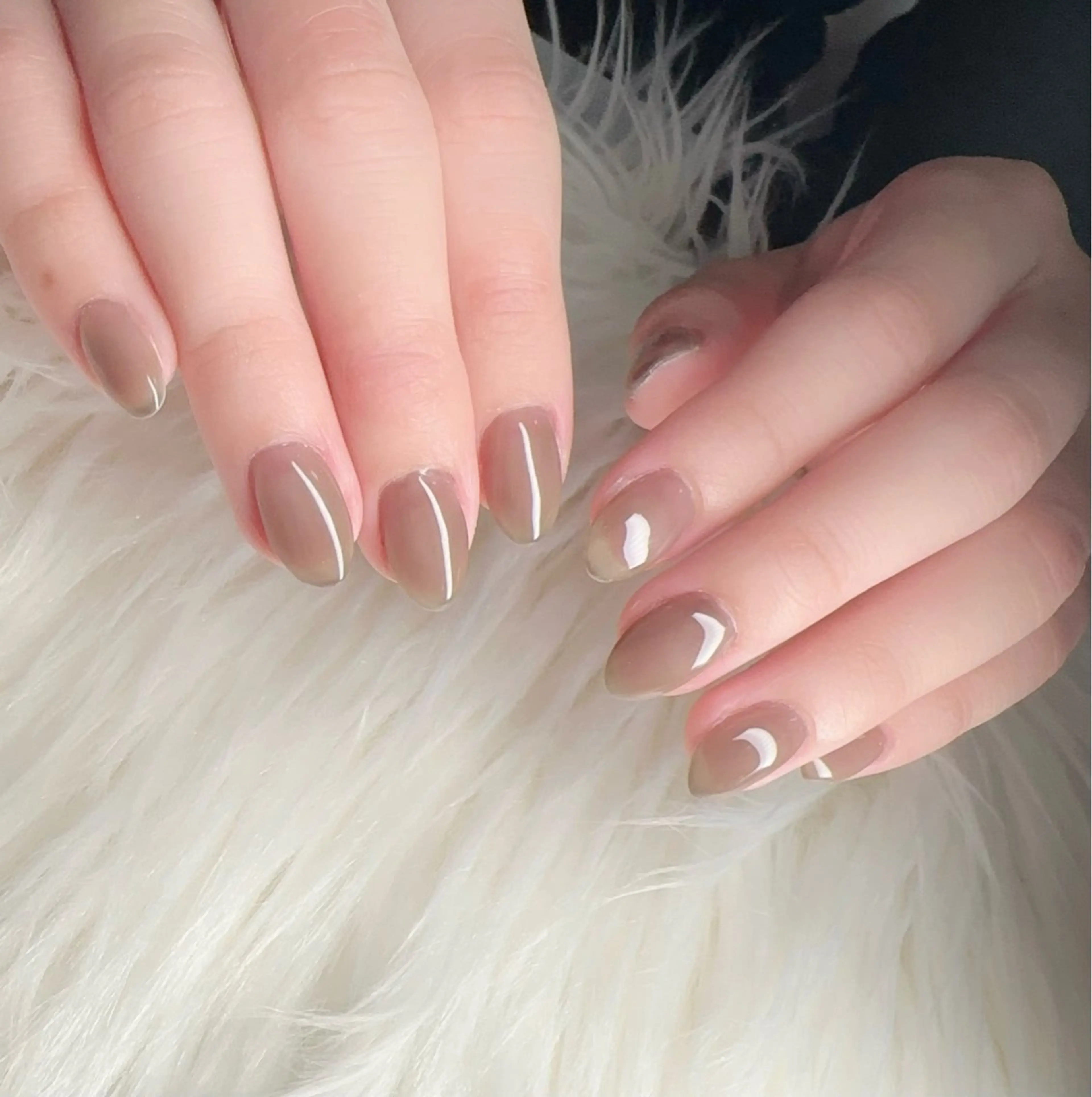 ネイル ブラウン Rnail. misatoのネイルデザイン