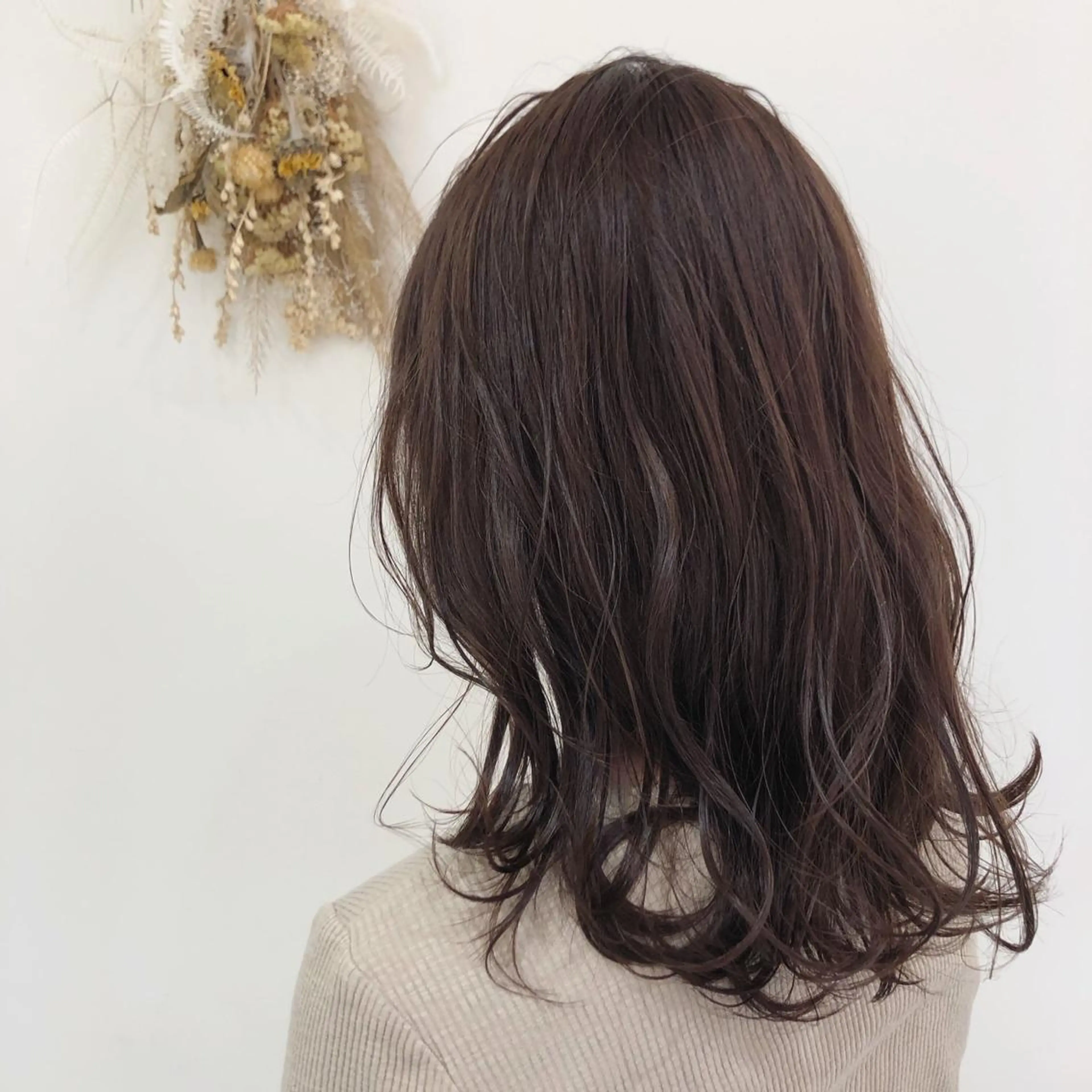 セミロング カラー LIEN HAIR【リアンヘアー】所属・【髪質改善】 梅田　聡のヘアスタイル