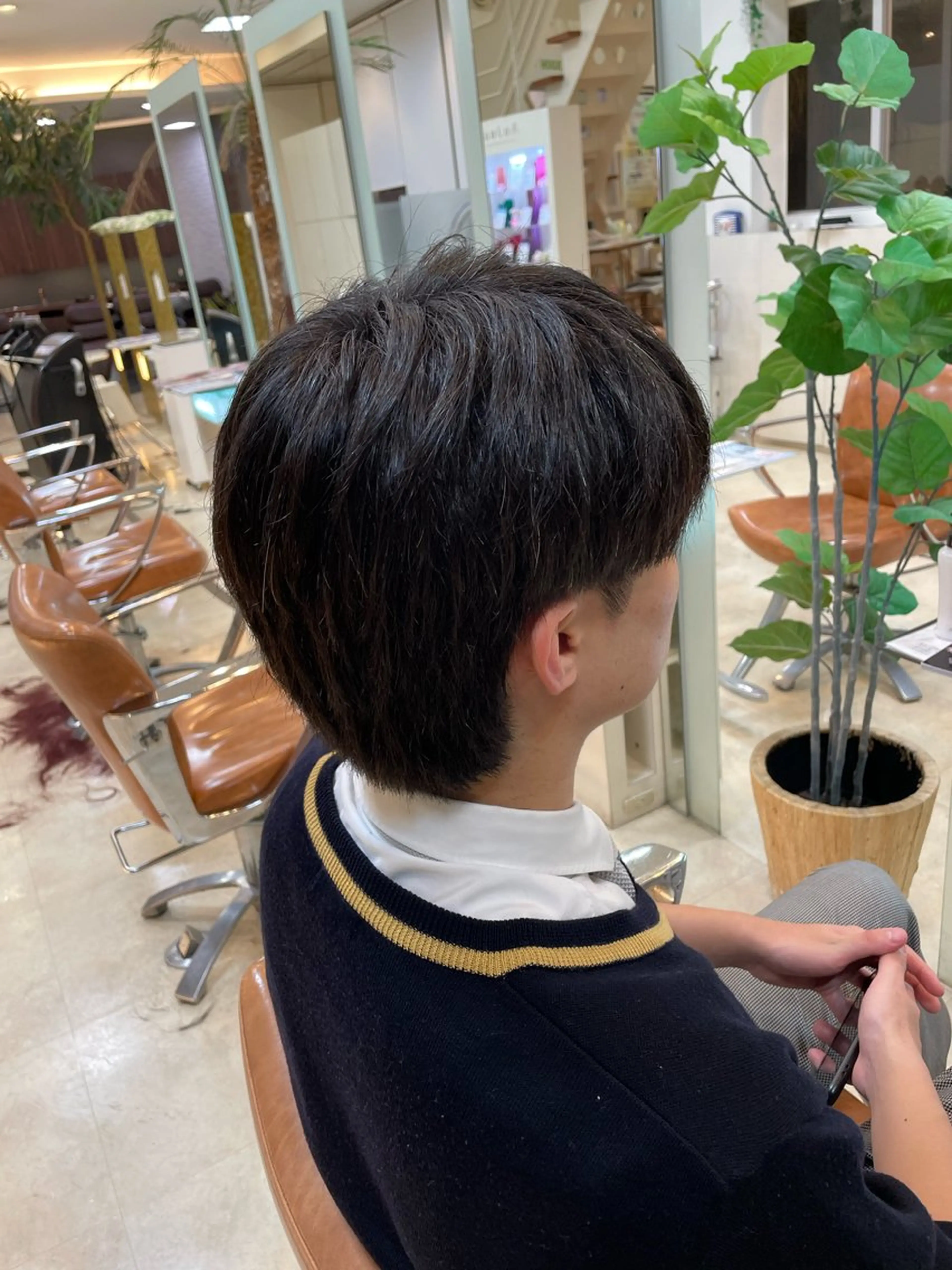 ショート メンズ 大宮｜似合わせ髪質 改善カットカラー｜のヘアスタイル