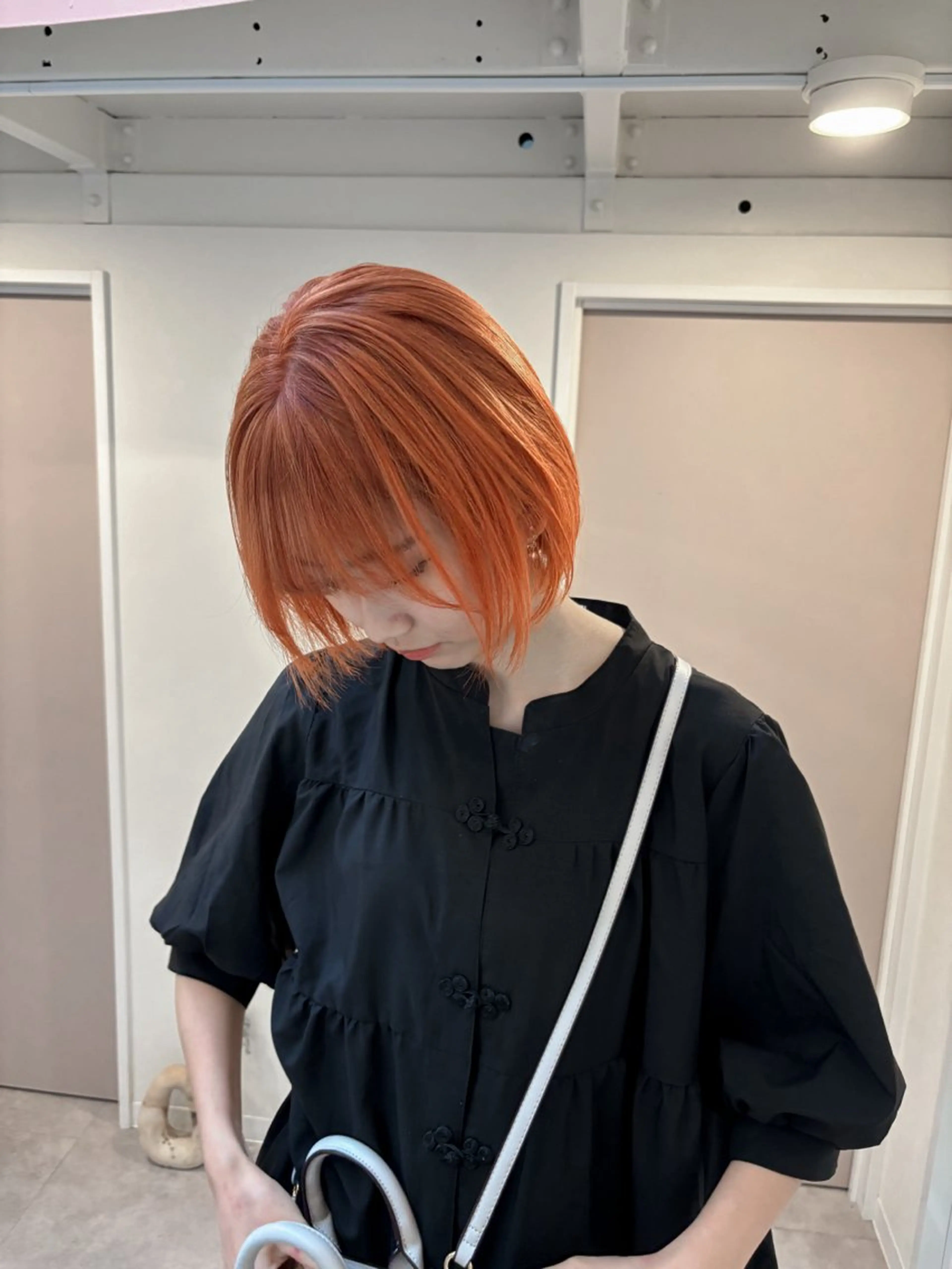 ショート カット ヘアカラー トリートメント 【抜け感ヘア🌿】 natuna.のヘアスタイル