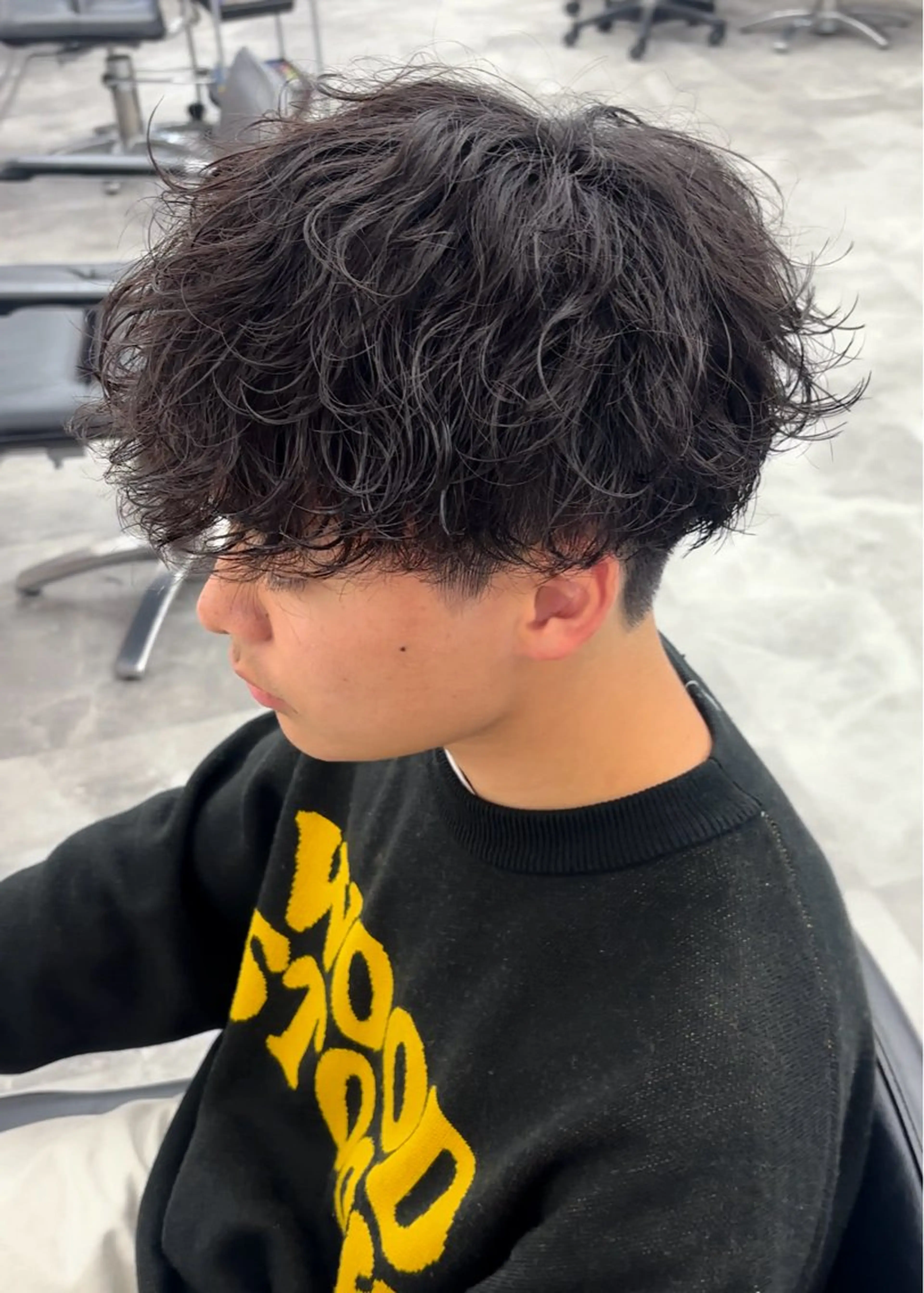 メンズ メンズ韓国風 メンズパーマ HOMME BLANCHE'所属・💫メンズカット💫 Natsukiのヘアスタイル