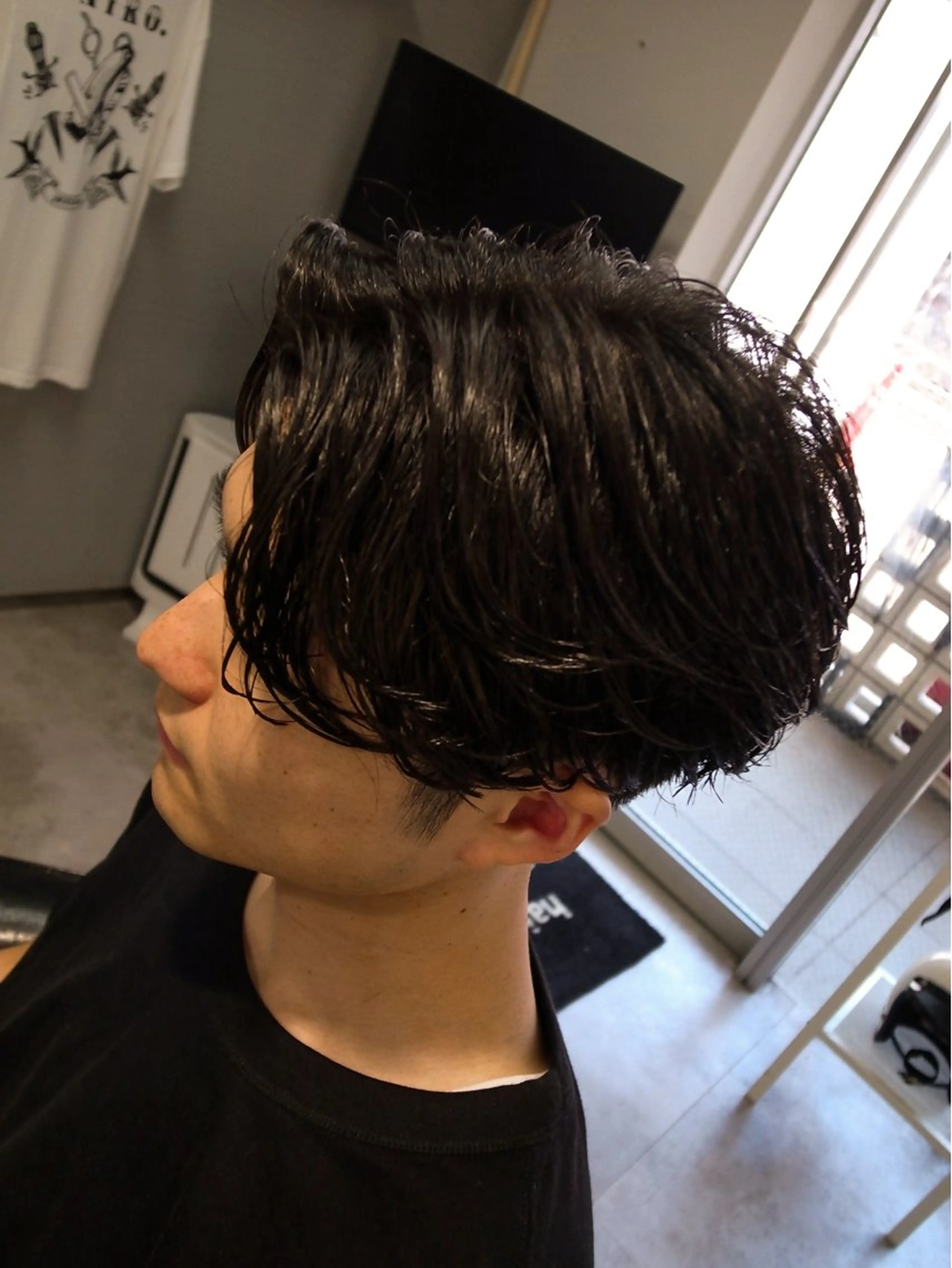 ショート パーマ メンズ カット パーマ INTRO SHIBUYA by Fi-Ne所属・💈メンズフェード 特化DAIYA💈のヘアスタイル