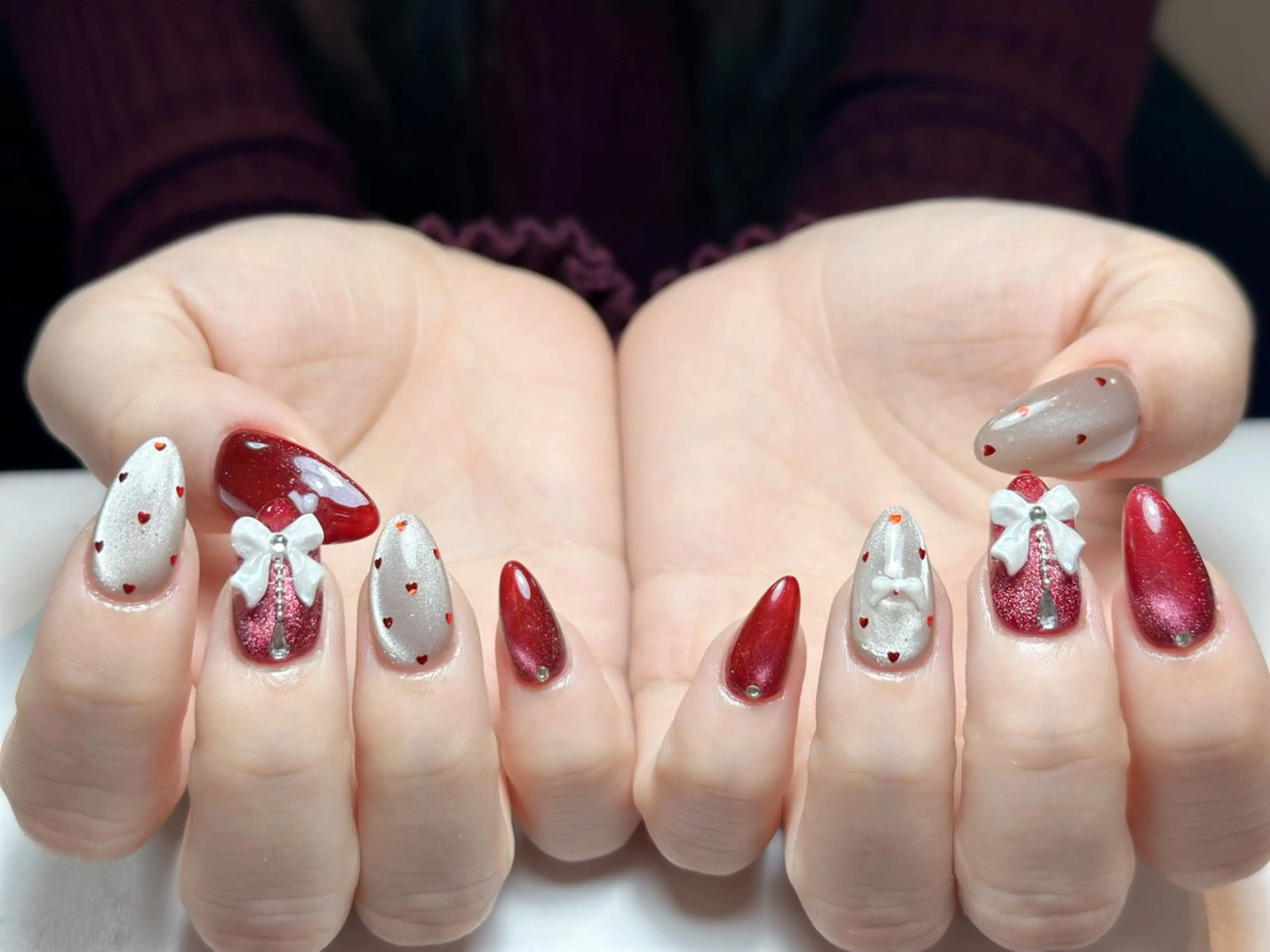 ネイル アートネイル 成人式 ジェルネイル ニュアンスネイル 夏ネイル ハンドネイル Nienail_ Luxeのネイルデザイン