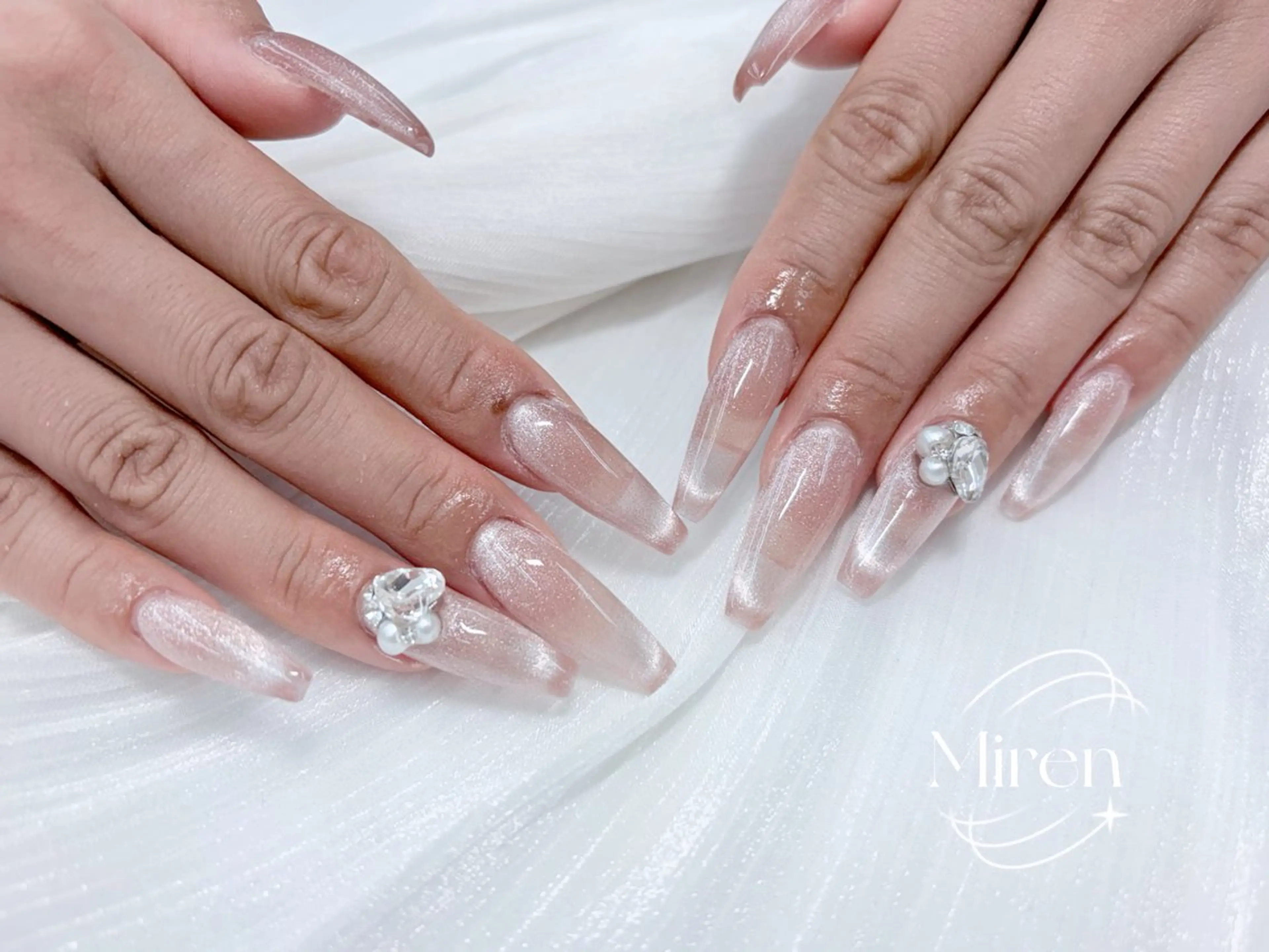 👑期間限定👑💅チップ長さ出し10本ワンカラーの写真