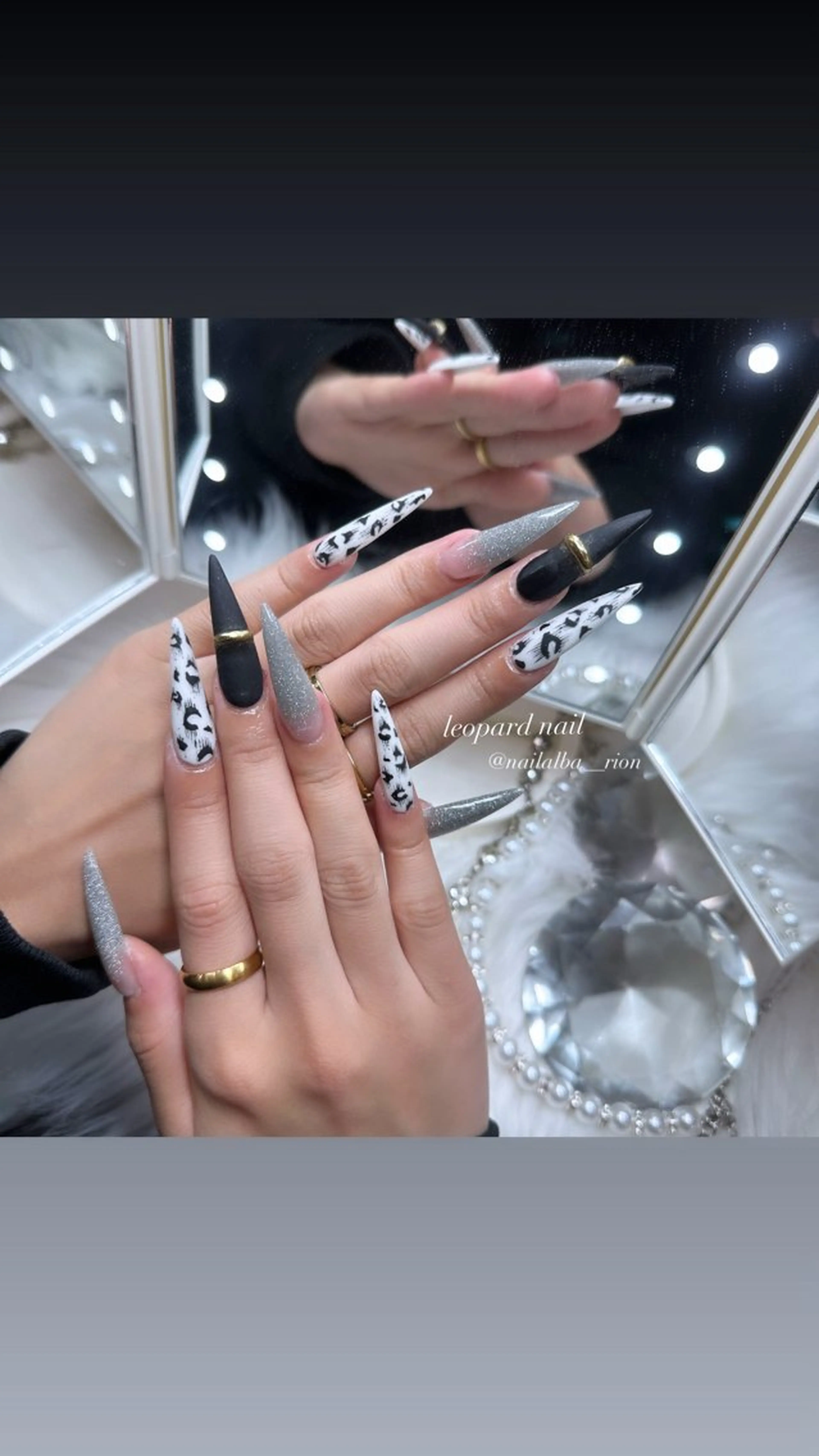 ネイル 加納 莉音のネイルデザイン