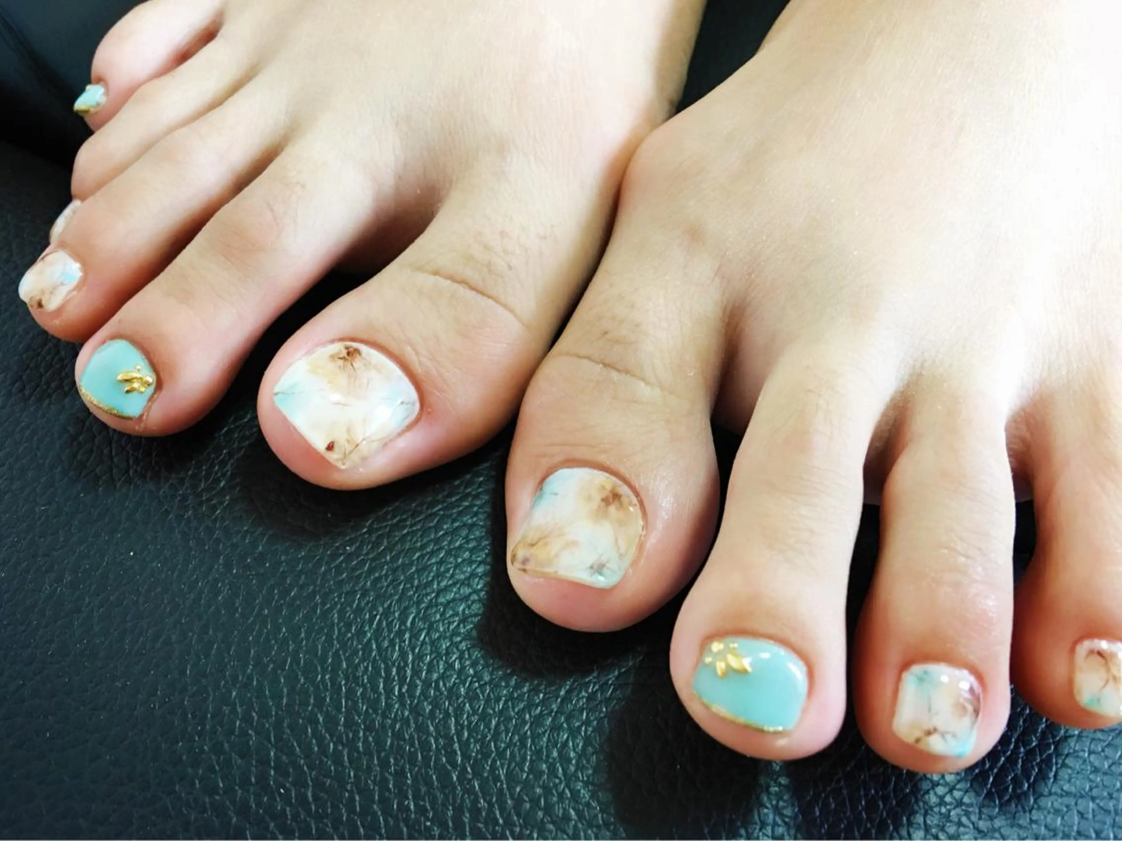 ネイル マツエク・マツパ 大理石ネイル(マーブル) Harada Asakoのマツエク・マツパデザイン