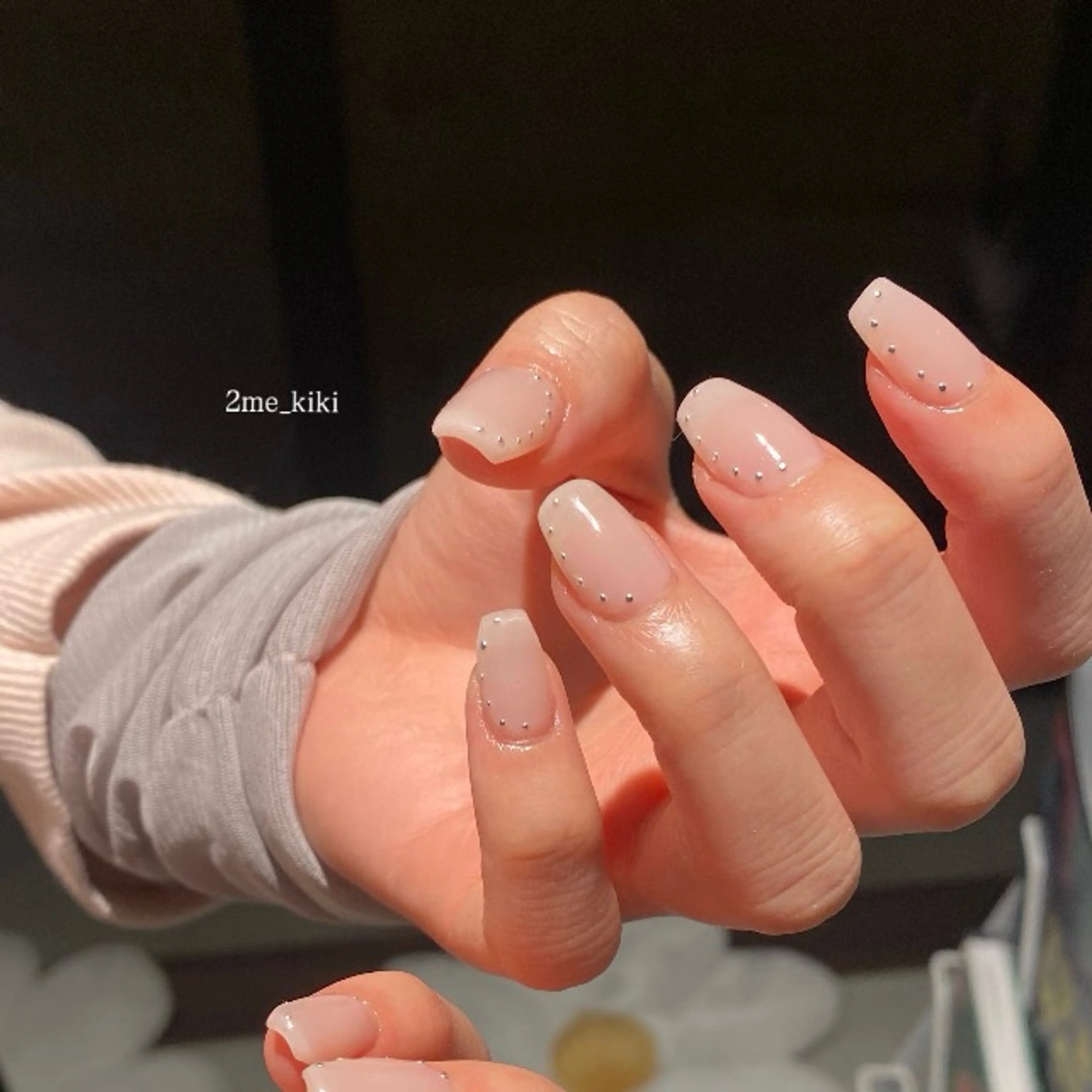 ネイル ハンドネイル 大人かわいいネイル♡ Kikiのネイルデザイン