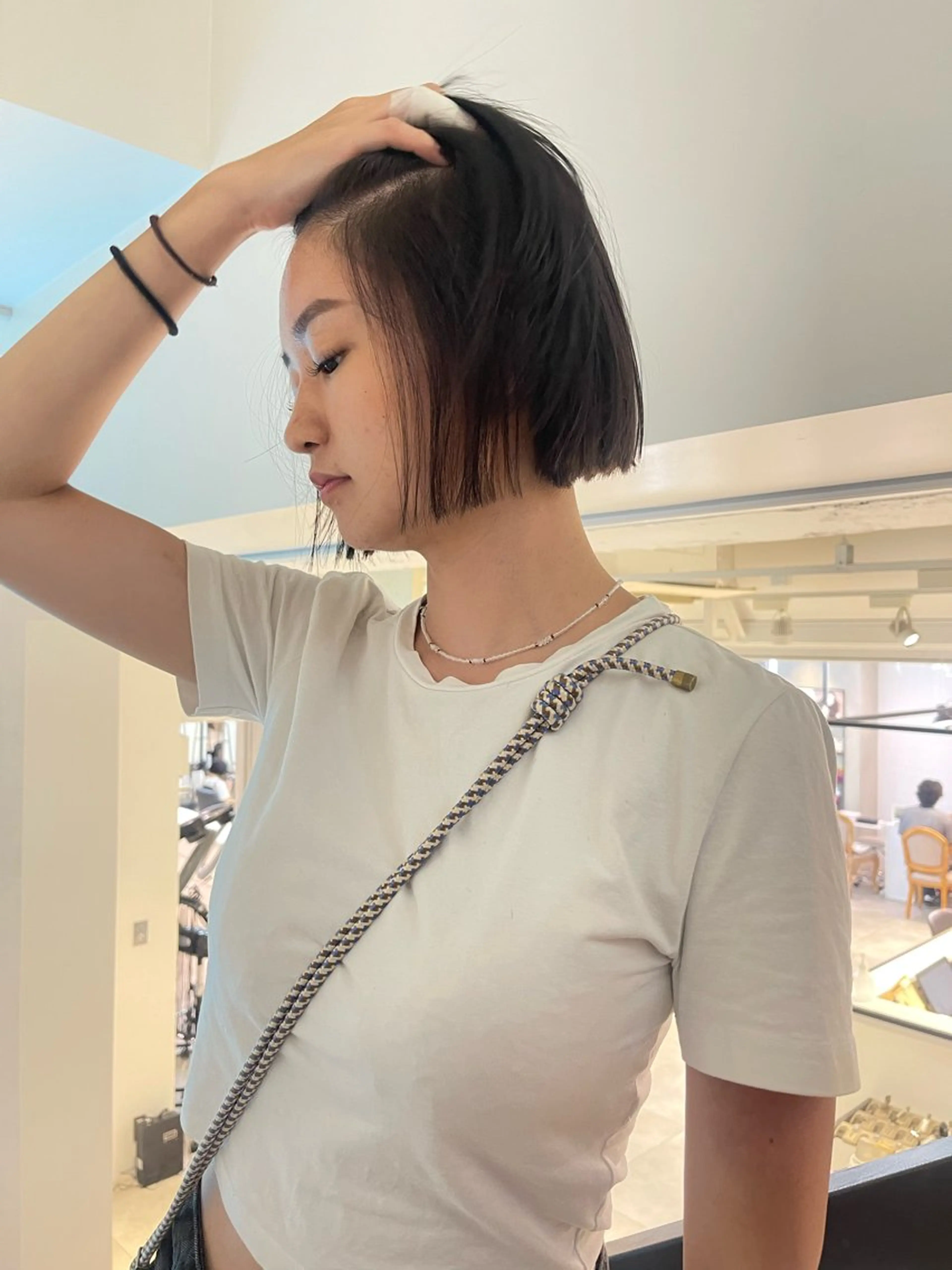 ショート カラー カット ヘアカラー トリートメント zestKalon 🔗IBUのヘアスタイル