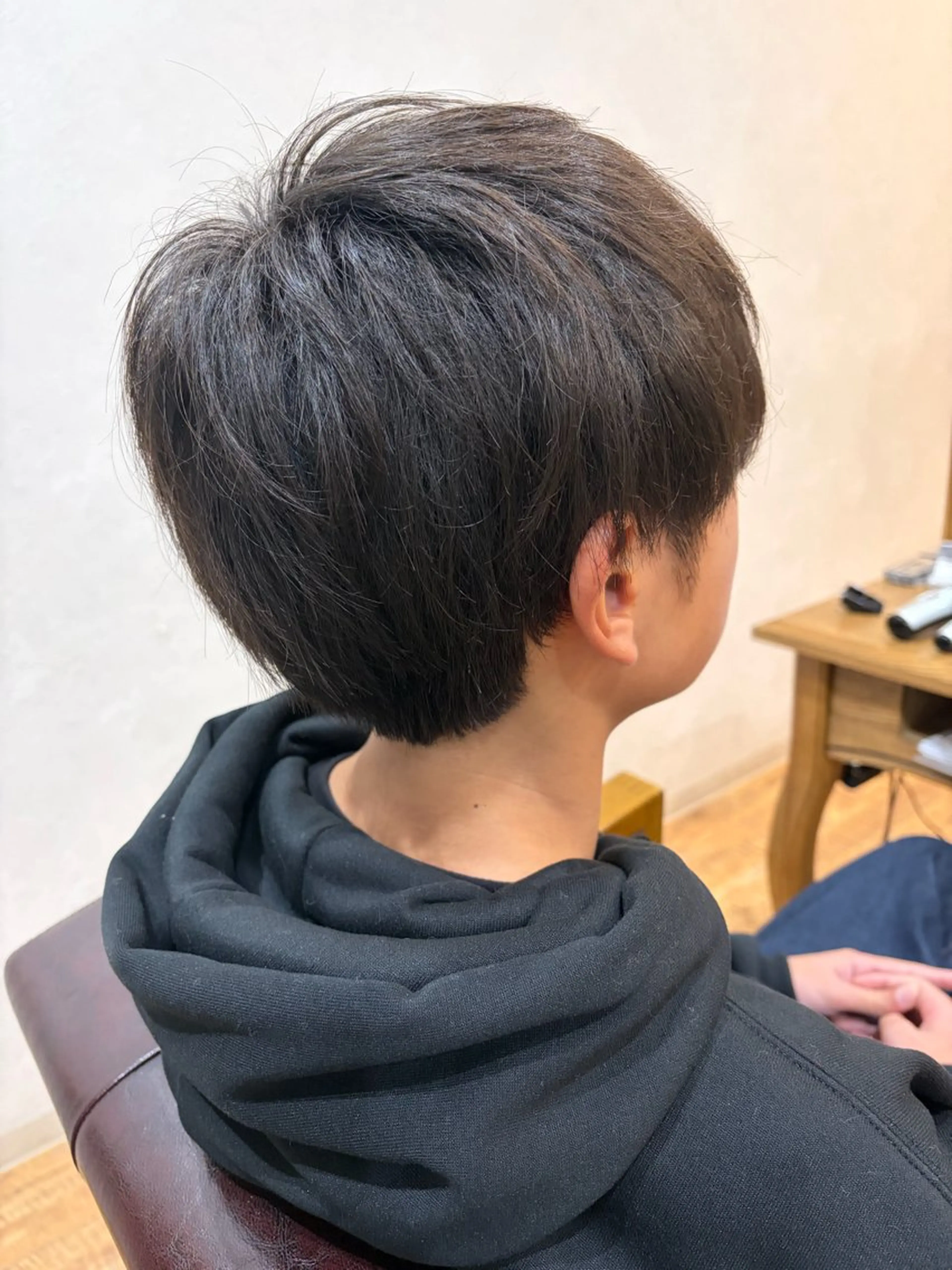 ショート メンズ カット 伴苗 裕仁のヘアスタイル
