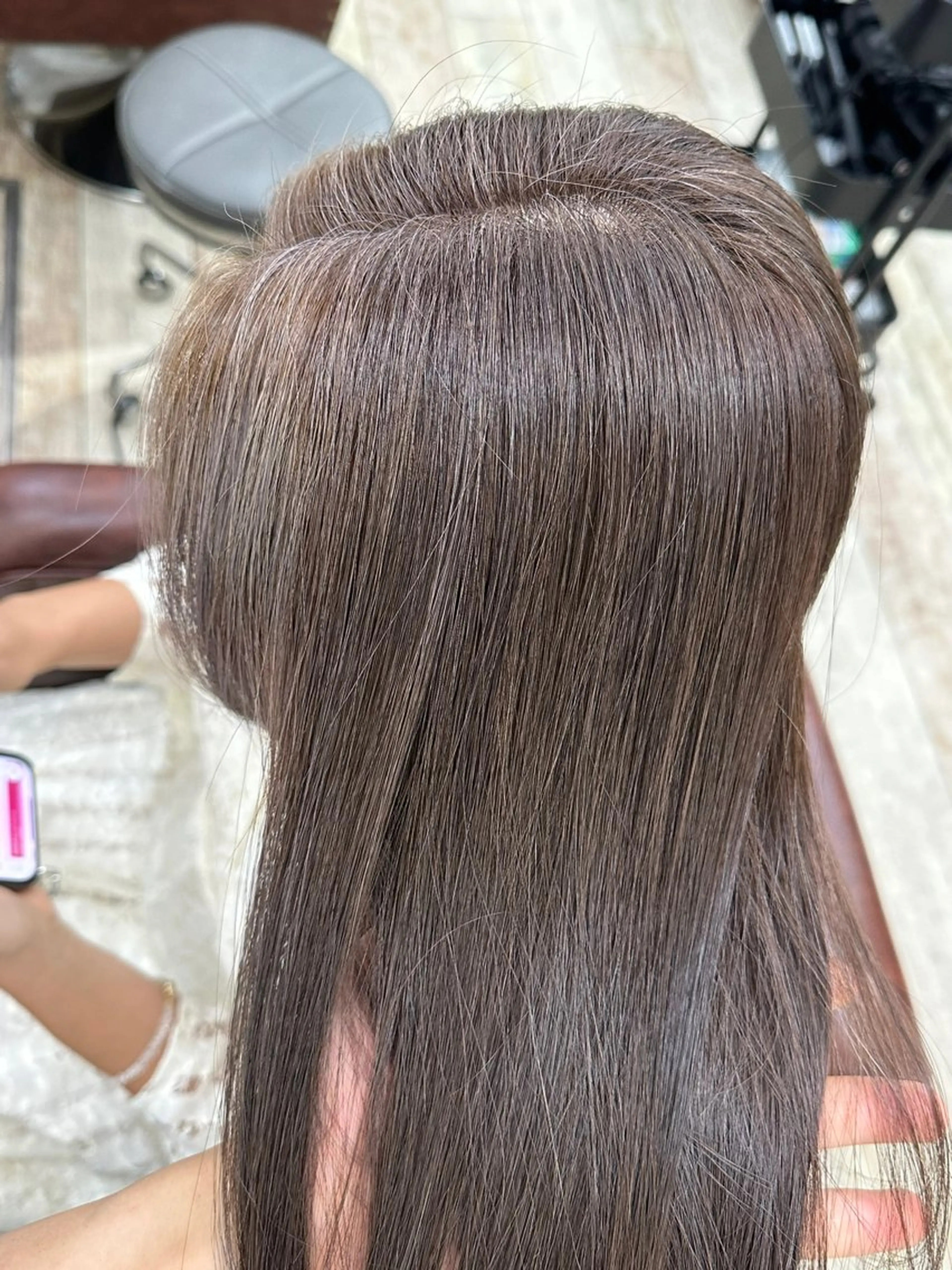 ロング カラー レイヤーカット 髪質改善専門店 Adele 青山所属・白髪ぼかし/レイヤー 青山/ヒロキのヘアスタイル