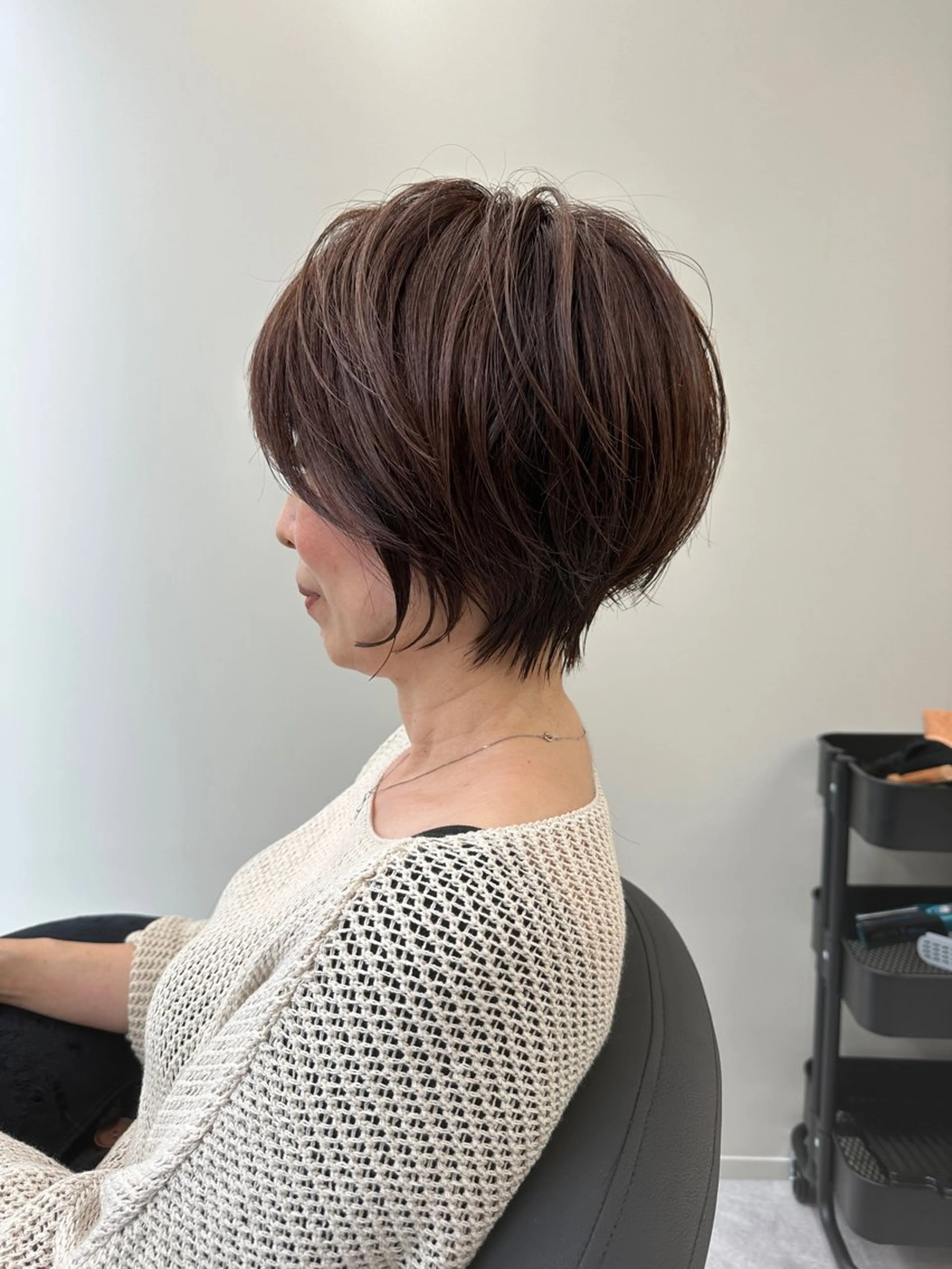 ショート 似合わせスタイル 岡田勇哉のヘアスタイル