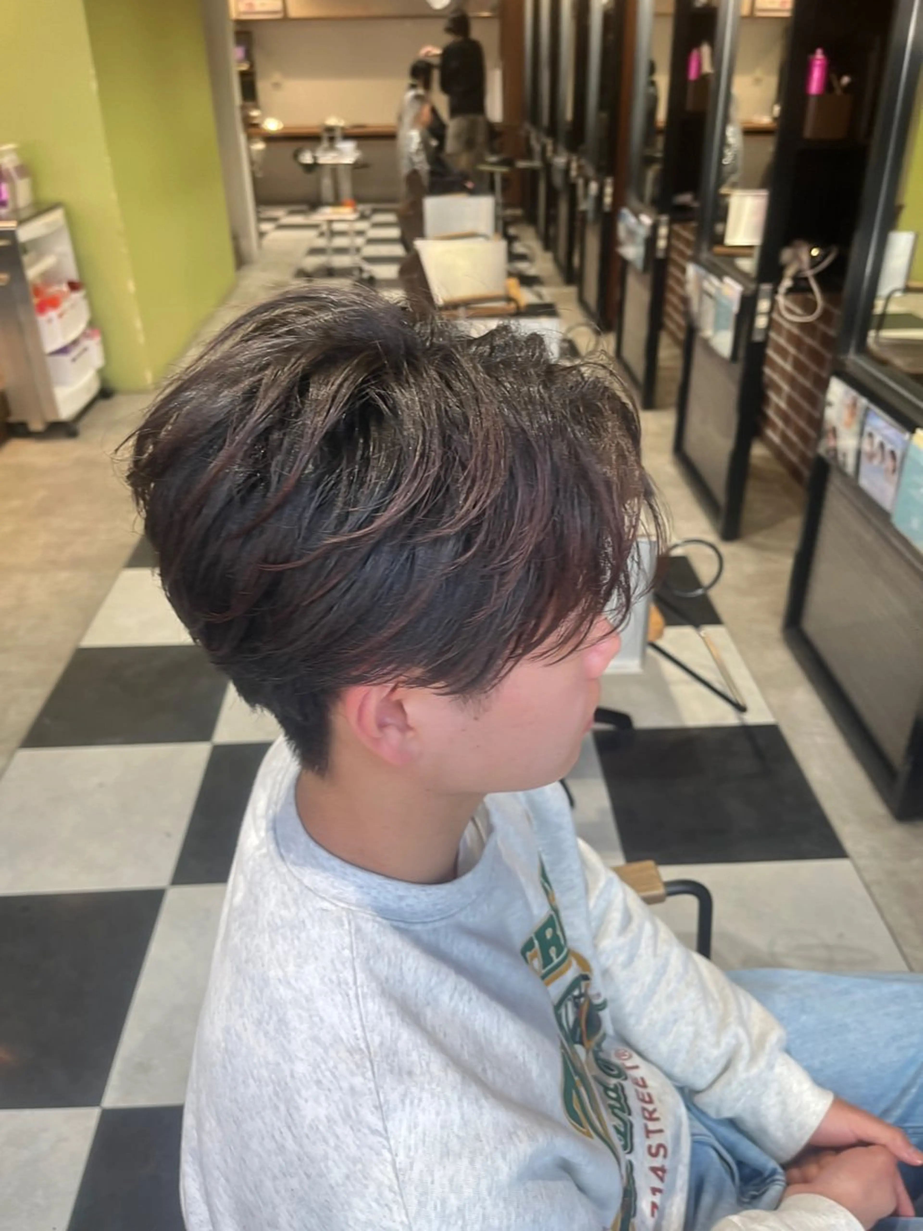 ショート パーマ メンズ カット パーマ 🎧メンズパーマ特化 /RUI🎧のヘアスタイル