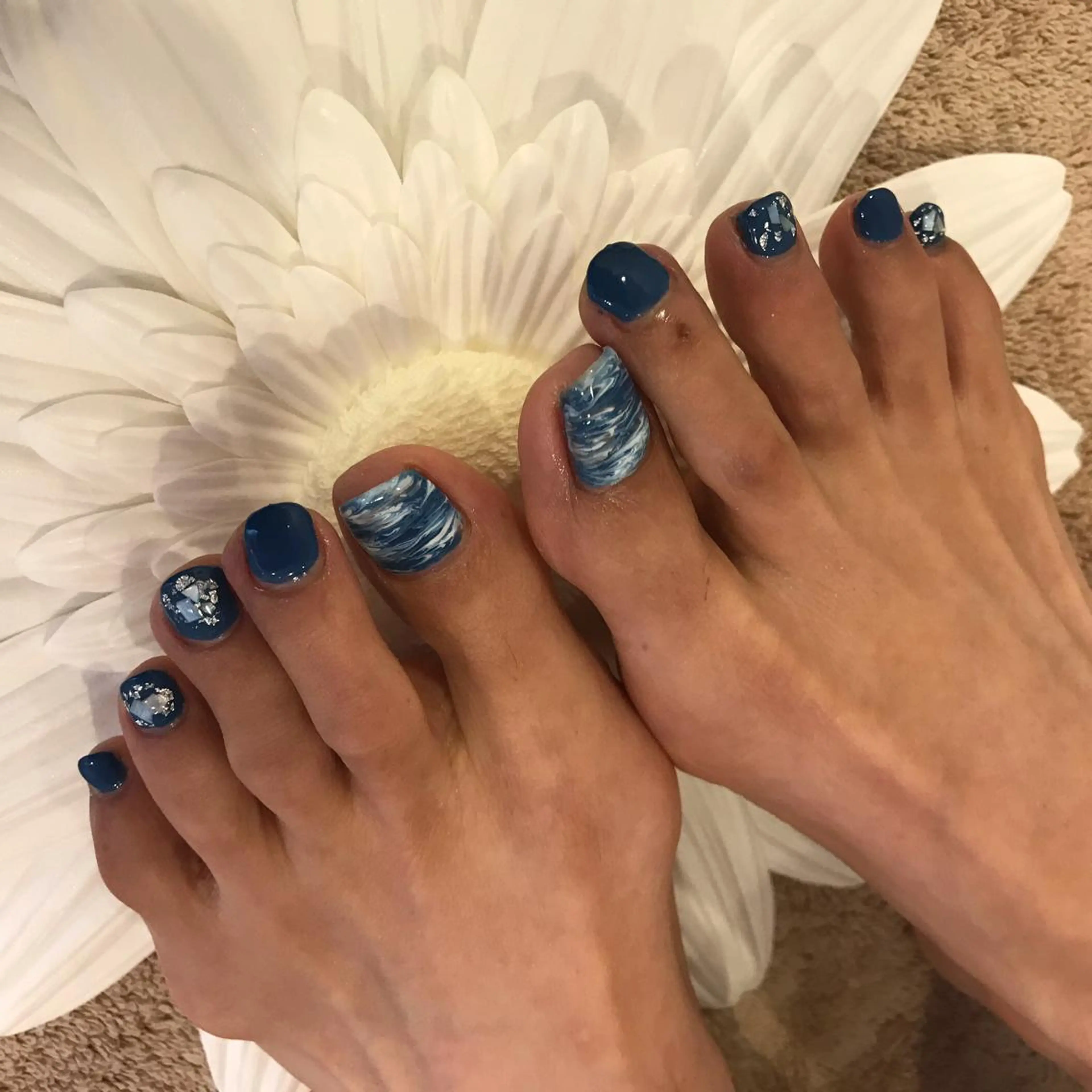 ネイル 大理石ネイル(マーブル) Magenta所属・Magenta 谷口のネイルデザイン