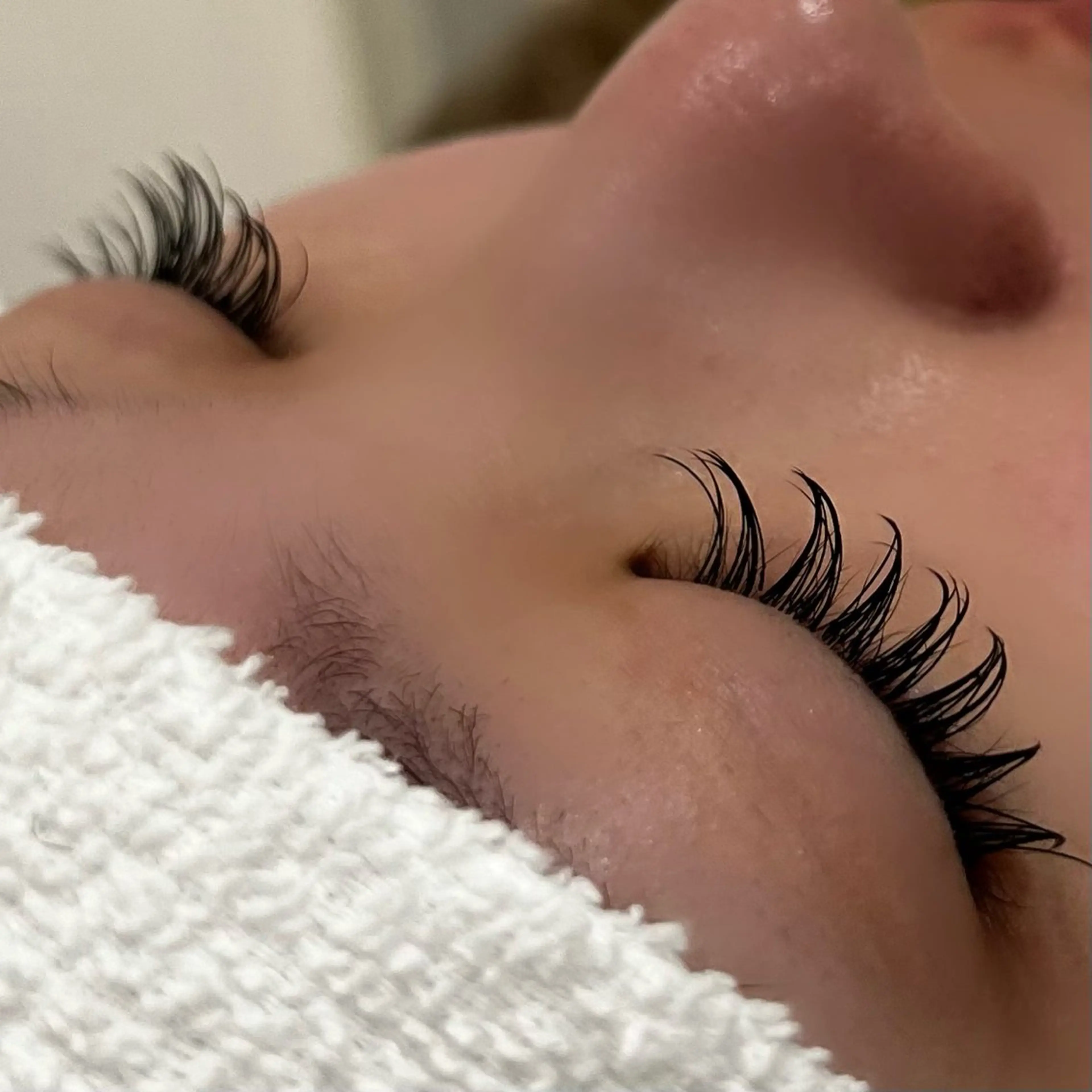 マツエク・マツパ 韓国風顔まわり/ベー ジュ/マツエク♡美咲のヘアスタイル