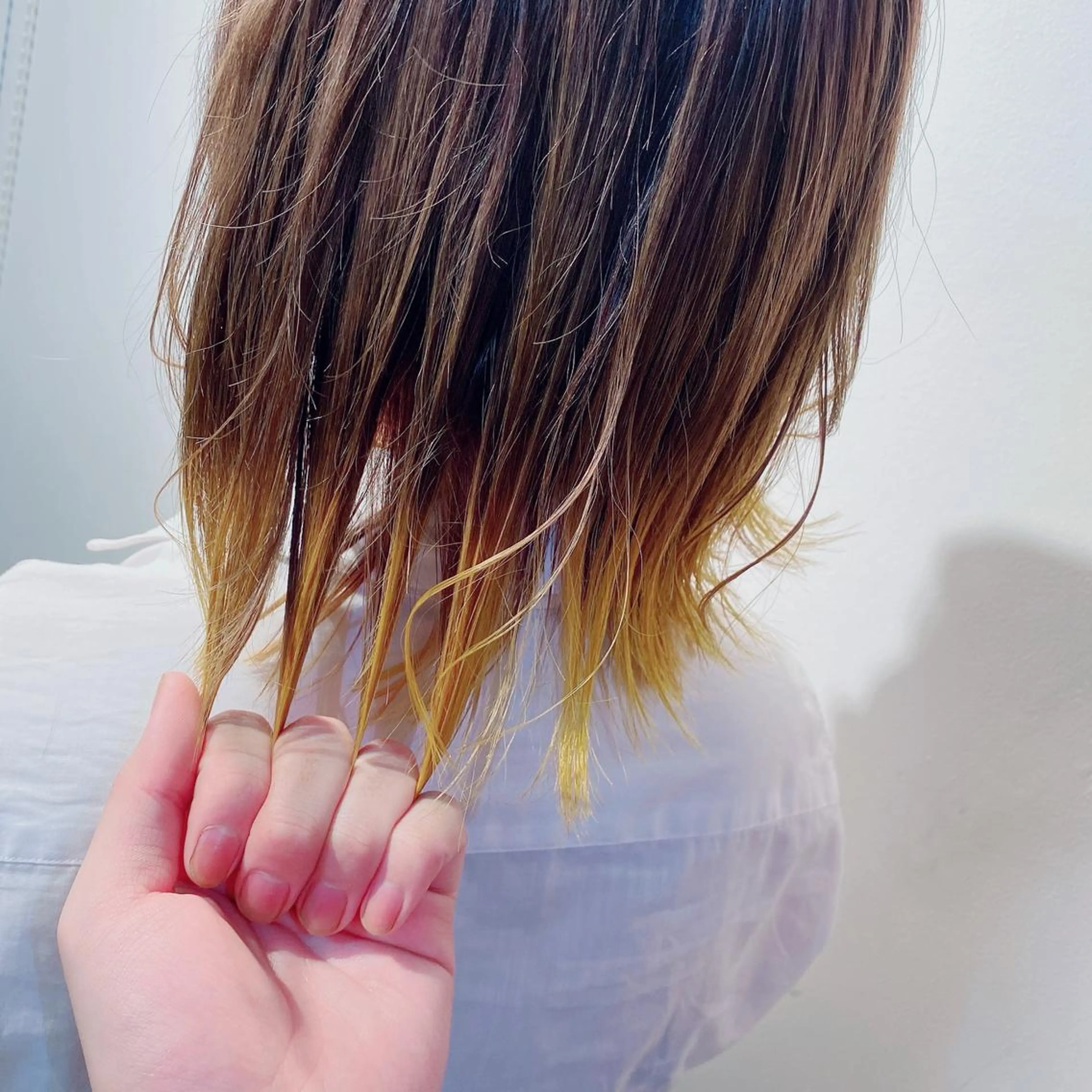 ロング カラー ヘアアレンジ ブリーチ ケアブリーチ ハイトーンカラー ピンクカラー 髪質改善 ヘアカラー トリートメント ⚠️激安ブリーチで 後悔してる方へ⚠️のヘアスタイル