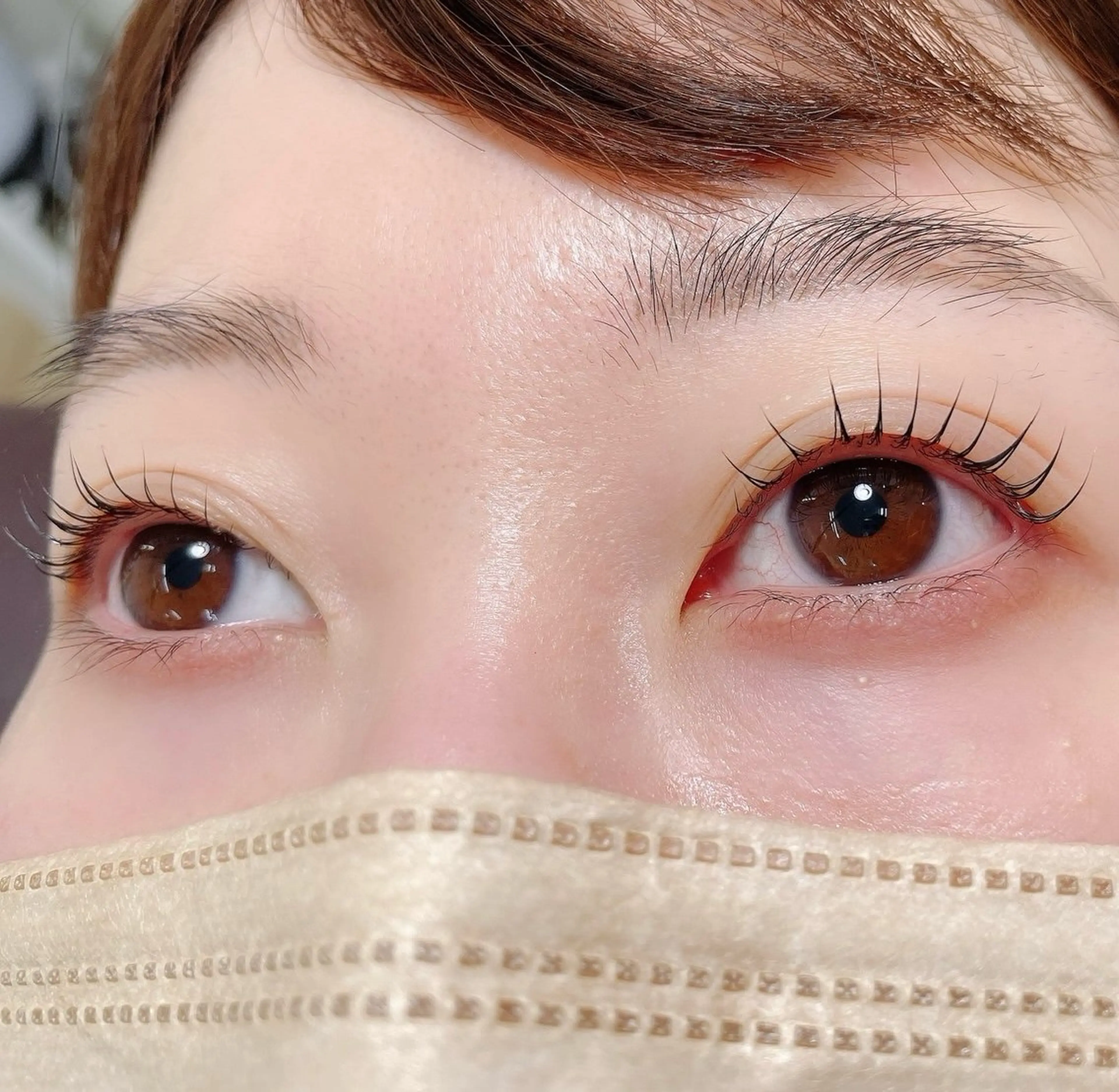 マツエク・マツパ CHAINE所属・濱岡 寧々花のヘアスタイル