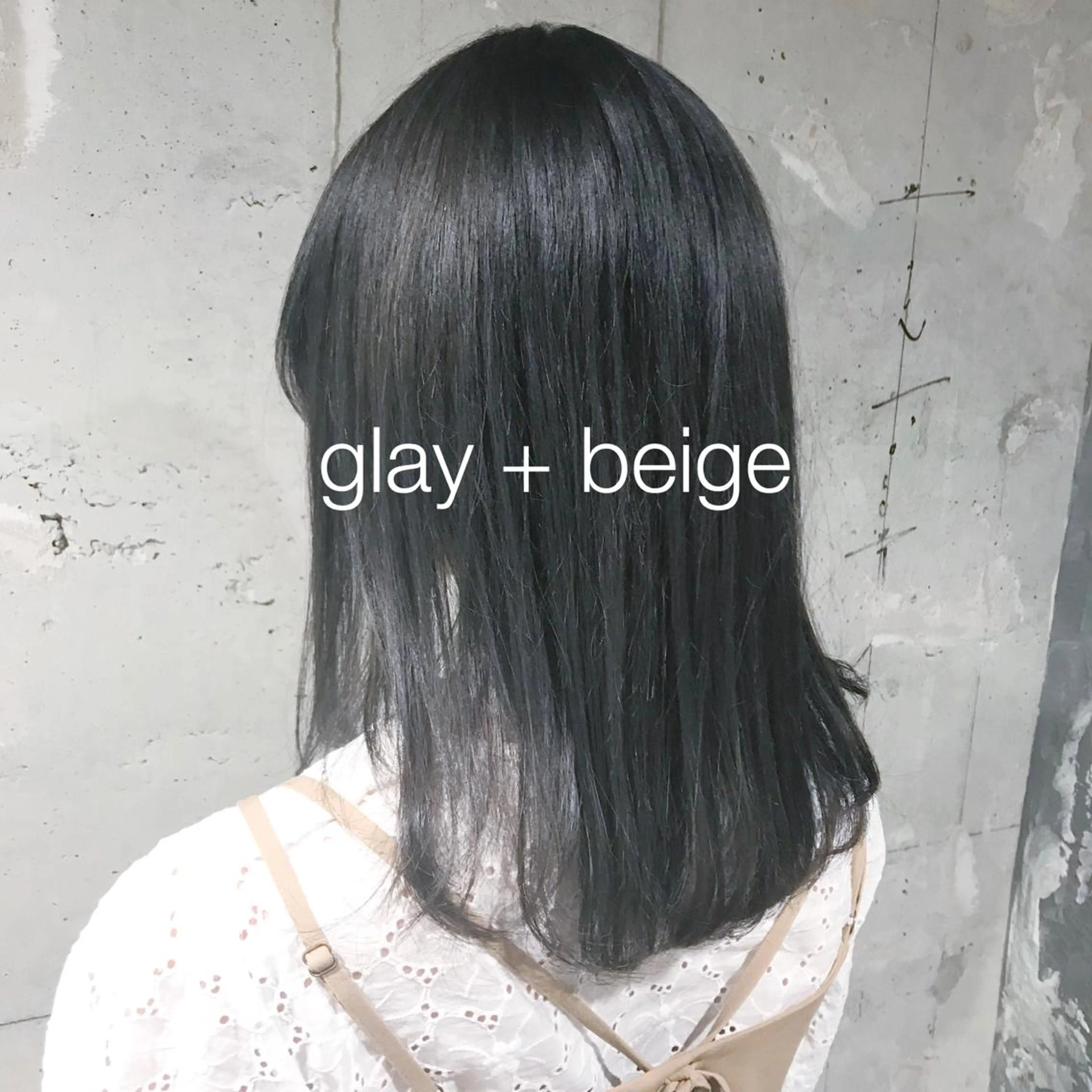 ミディアム カラー ヘアアレンジ TONE所属・透明感カラー/ 韓国ヘア/縮毛矯正のヘアスタイル