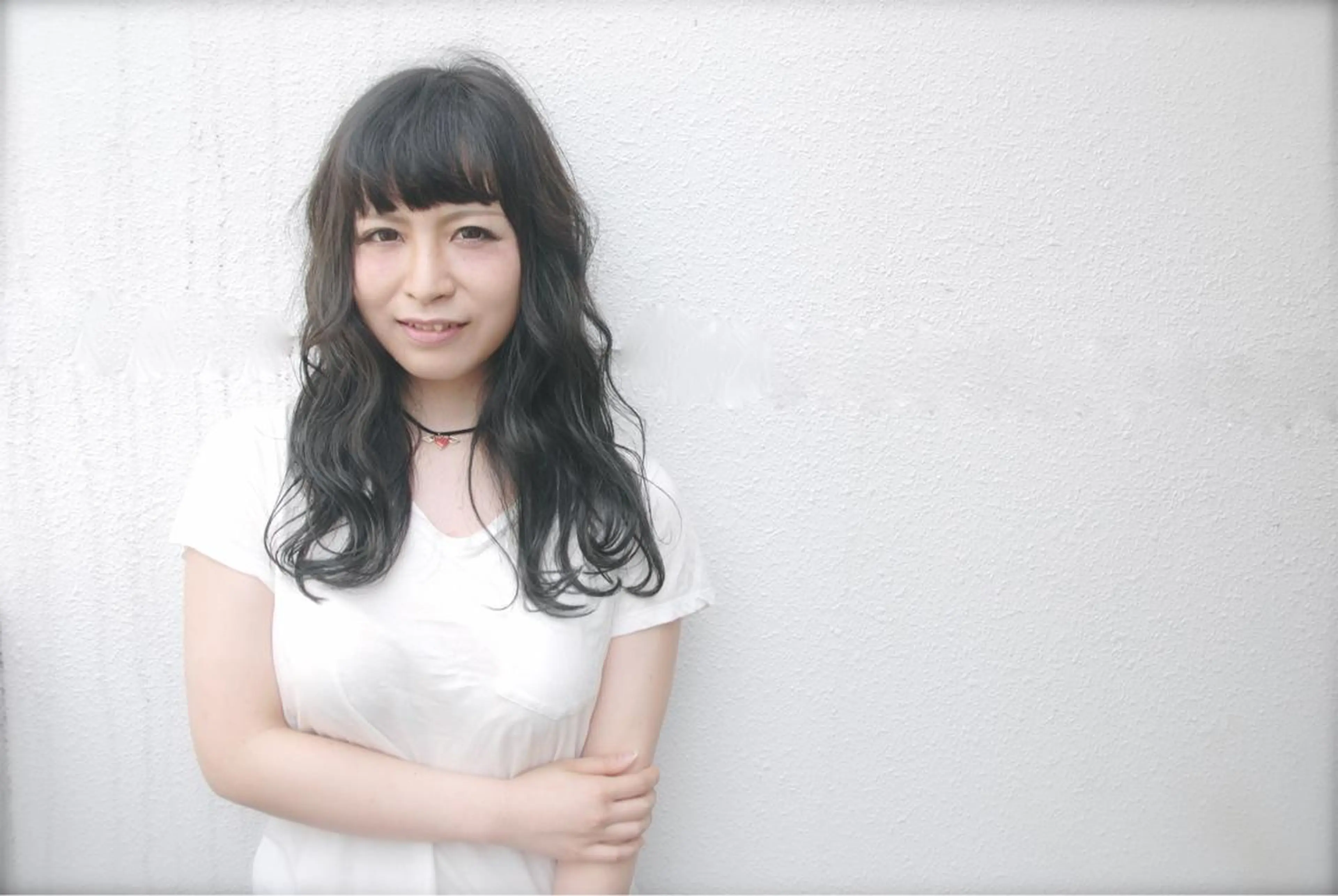 セミロング カラー アッシュ インナーカラー/天神 ブリーチ/吉田のヘアスタイル