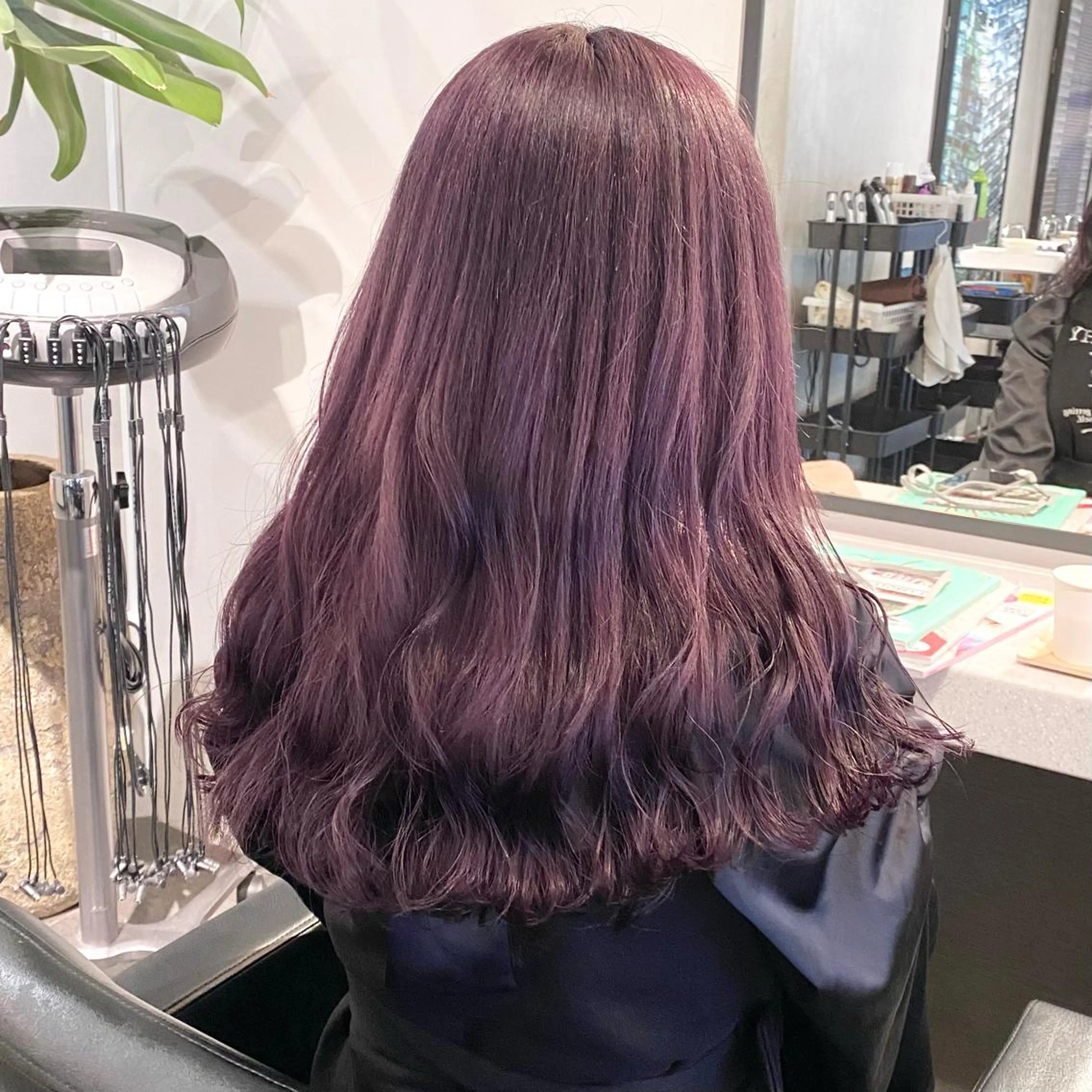 セミロング カラー 💗ガーリーヘア🎀 saki💗のヘアスタイル