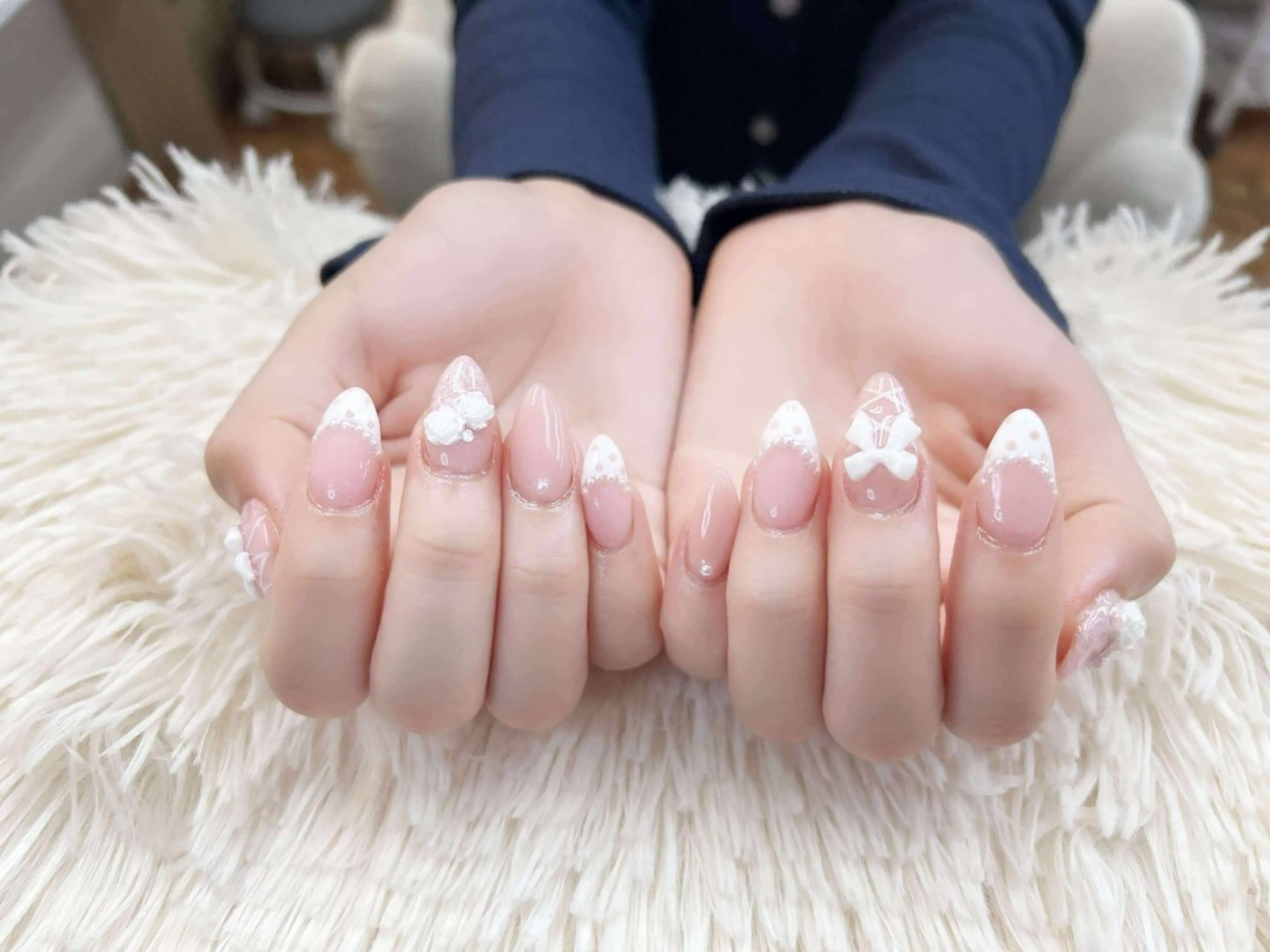 ネイル ハンドネイル ハンドケア Hara Nail 【パラジェル使用】のネイルデザイン