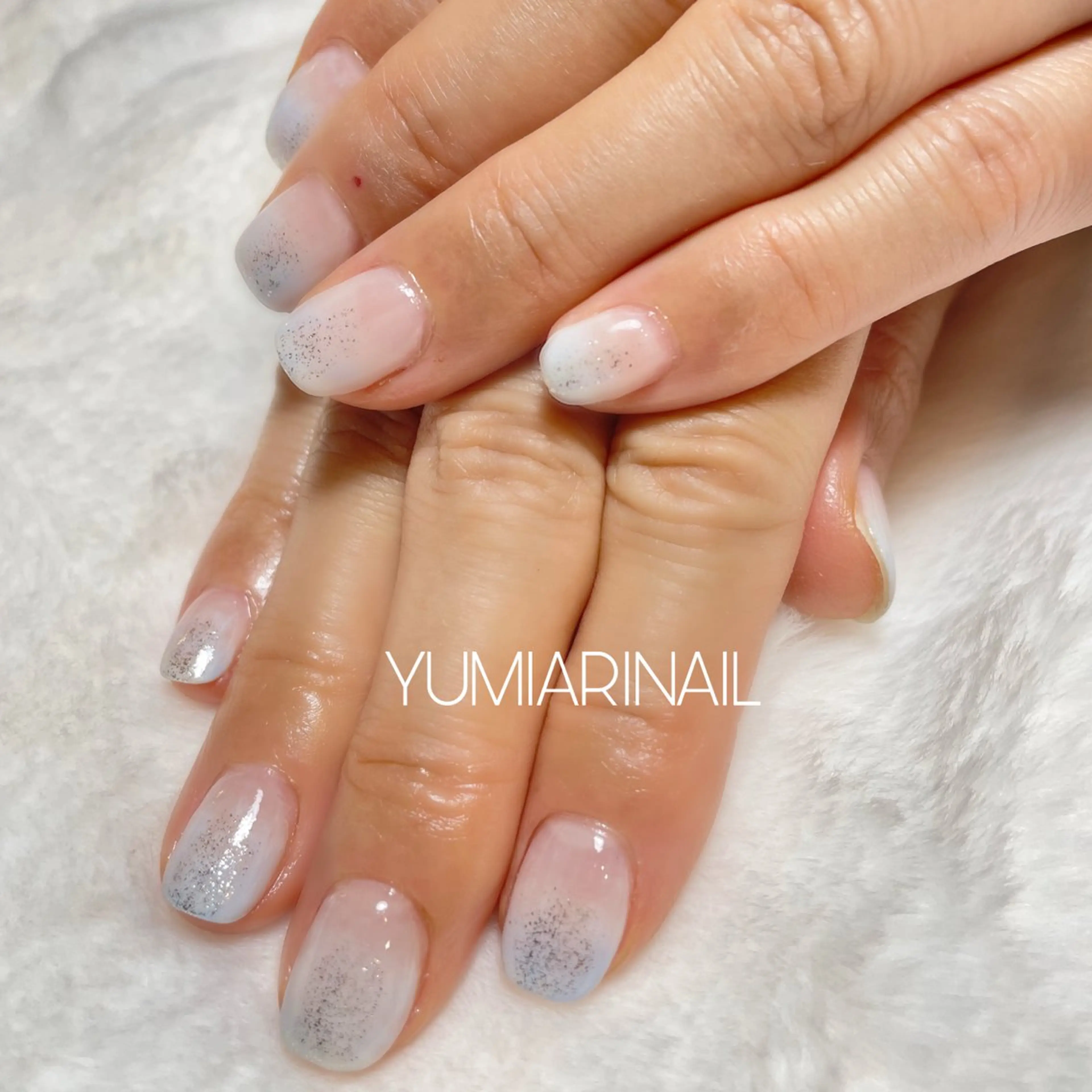 ネイル グラデーション ハンドネイル YUMIARI NAILのネイルデザイン