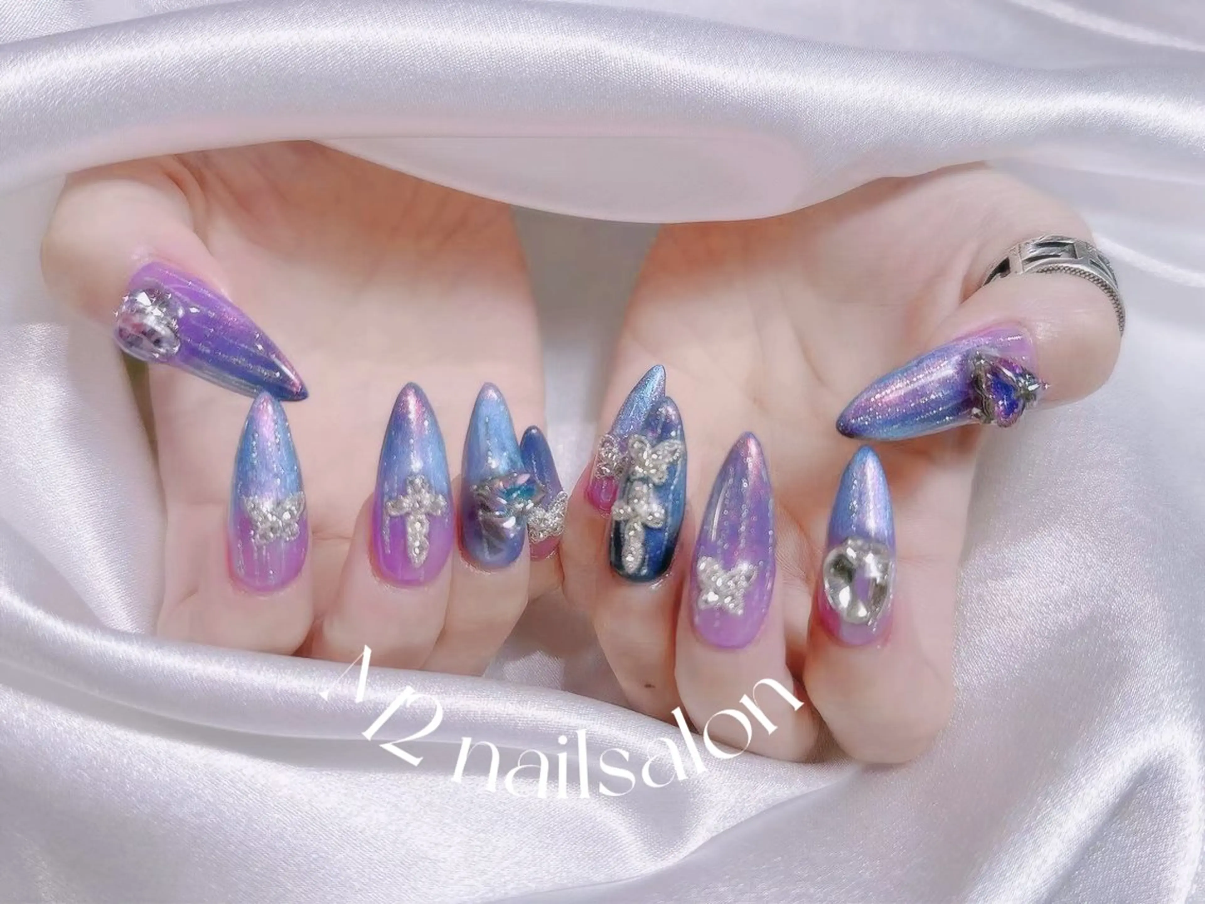 ネイル 長さだし専門店 M2　rikaのネイルデザイン