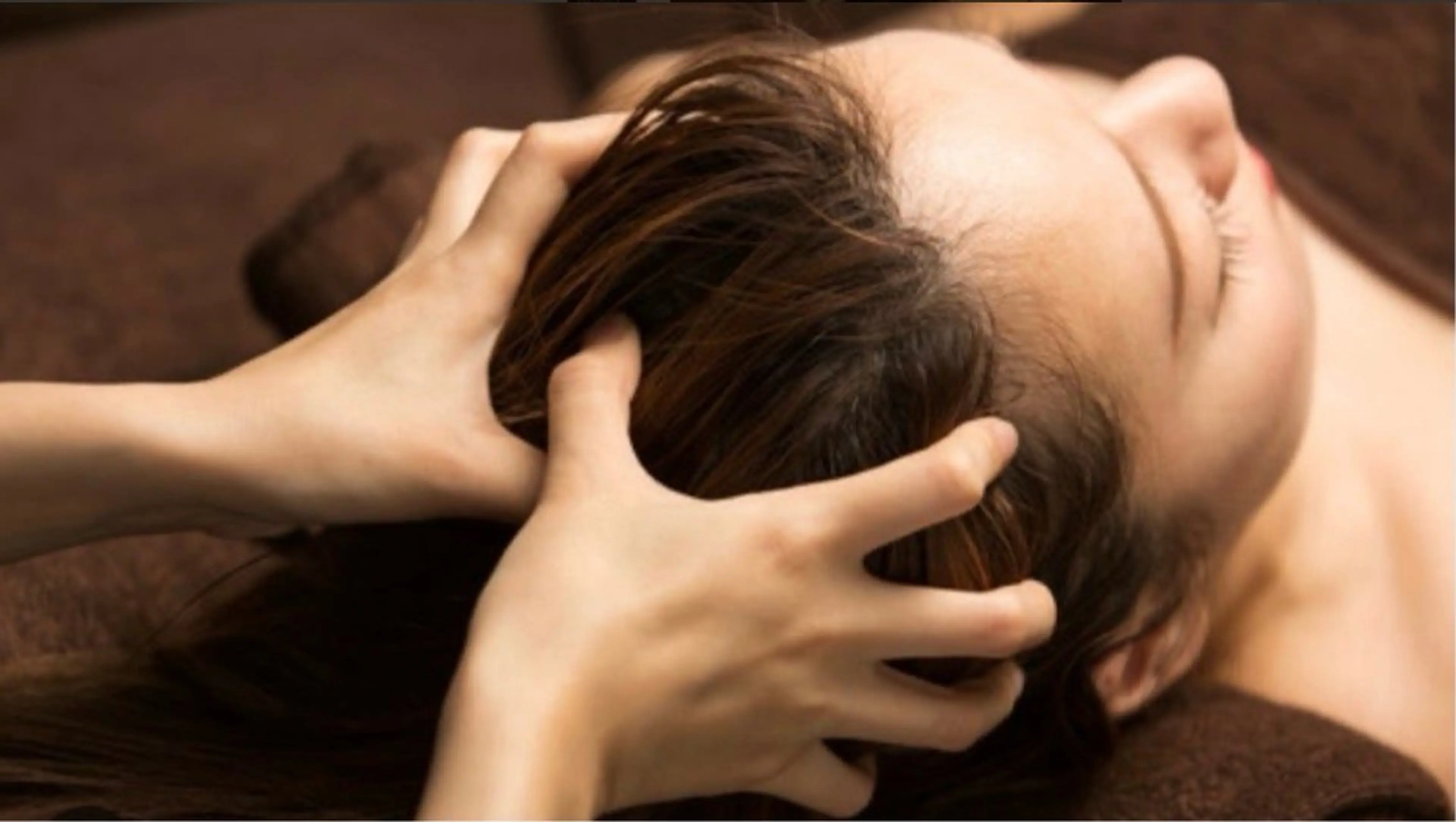 【眼精疲労／首こり／肩こりでお悩みの方◎】ドライヘッドスパ＋デコルテ&肩甲骨ケア60分¥5500の写真