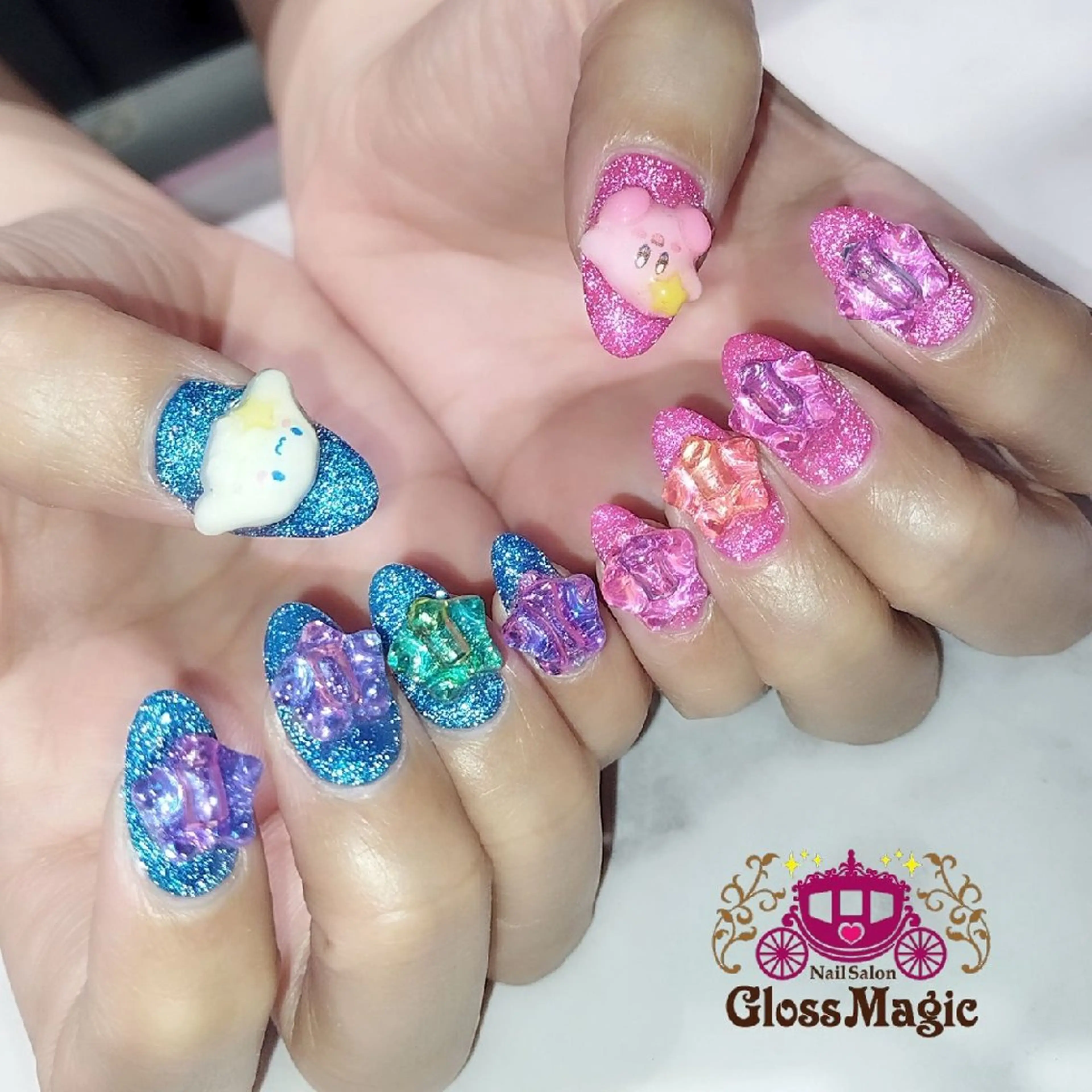 ネイル ハンドネイル あ きのネイルデザイン