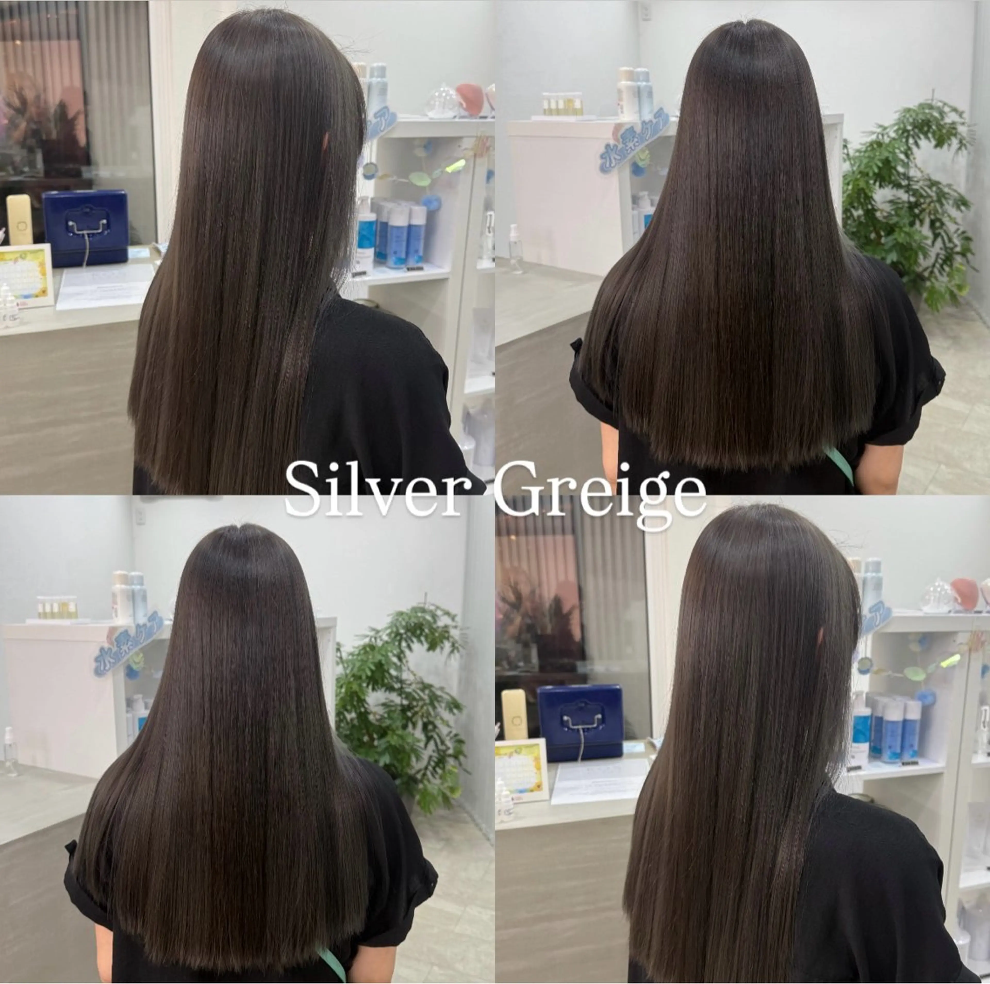 カラー ブリーチ 透明感カラー ヘアカラー Hamaguchi Naoのヘアスタイル