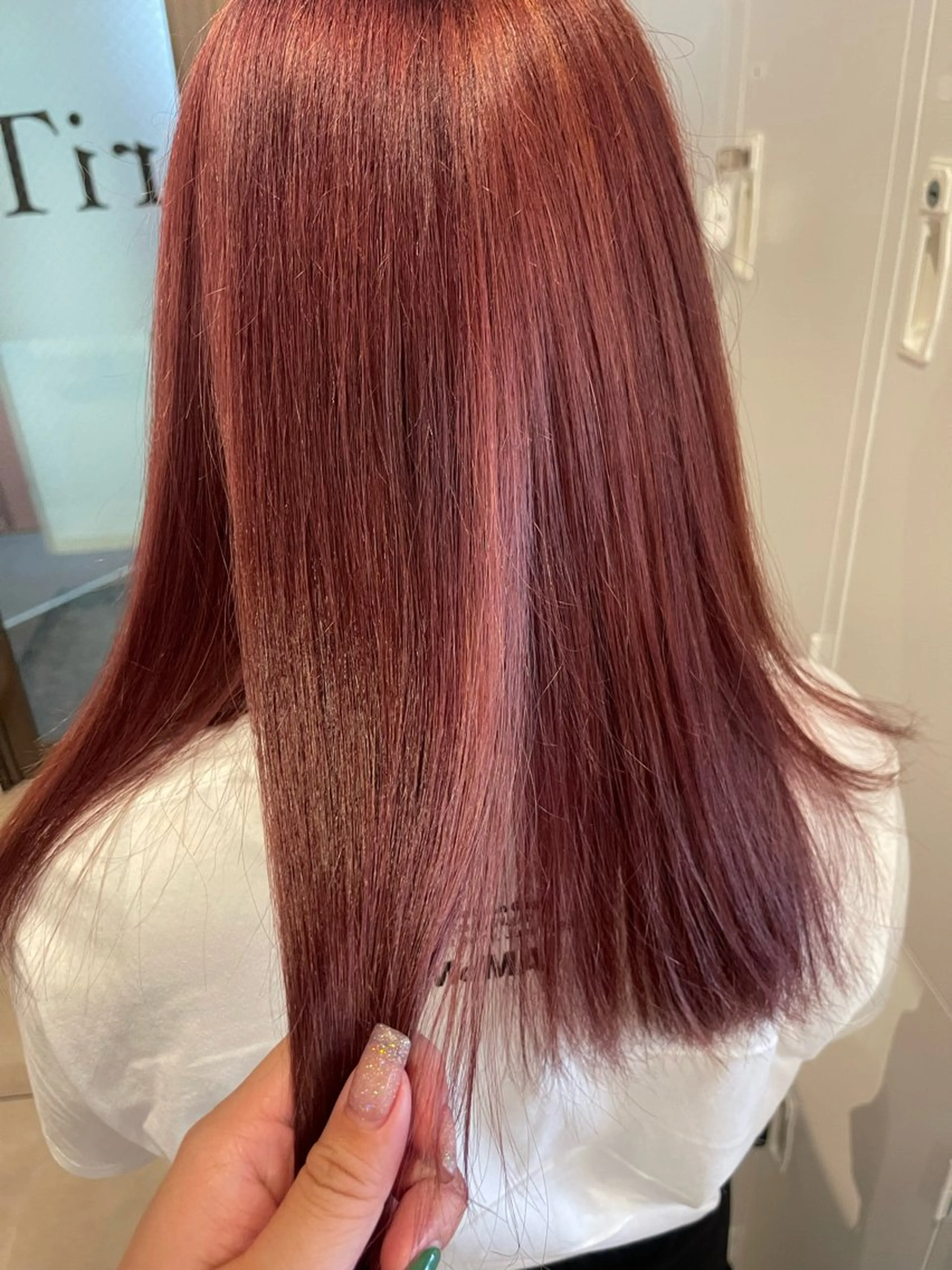 セミロング ヘアカラー maho /riToのヘアスタイル