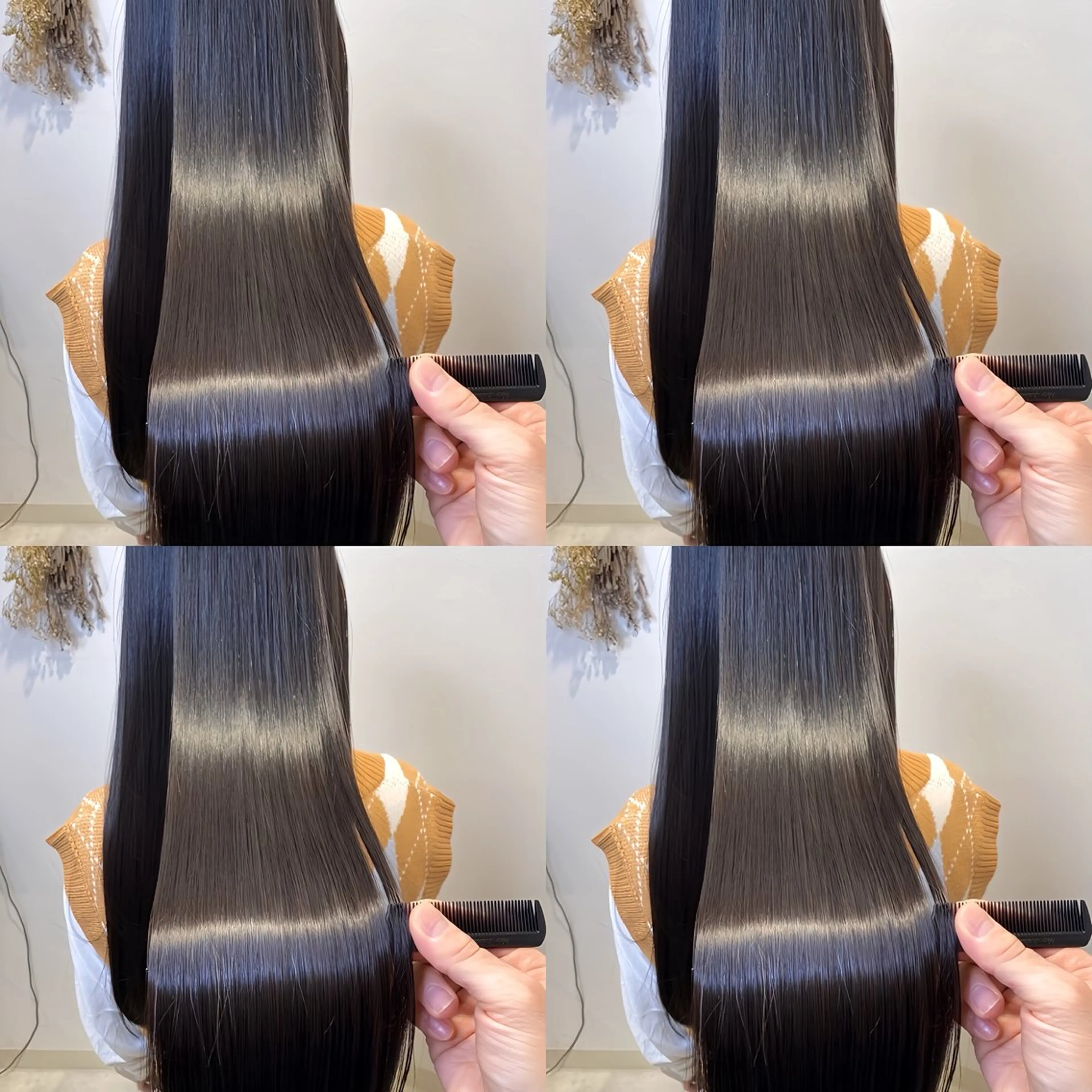 ロング カット ヘアカラー パーマ 縮毛矯正 トリートメント 【溝の口の艶髪の神様 】田仲雄大のヘアスタイル