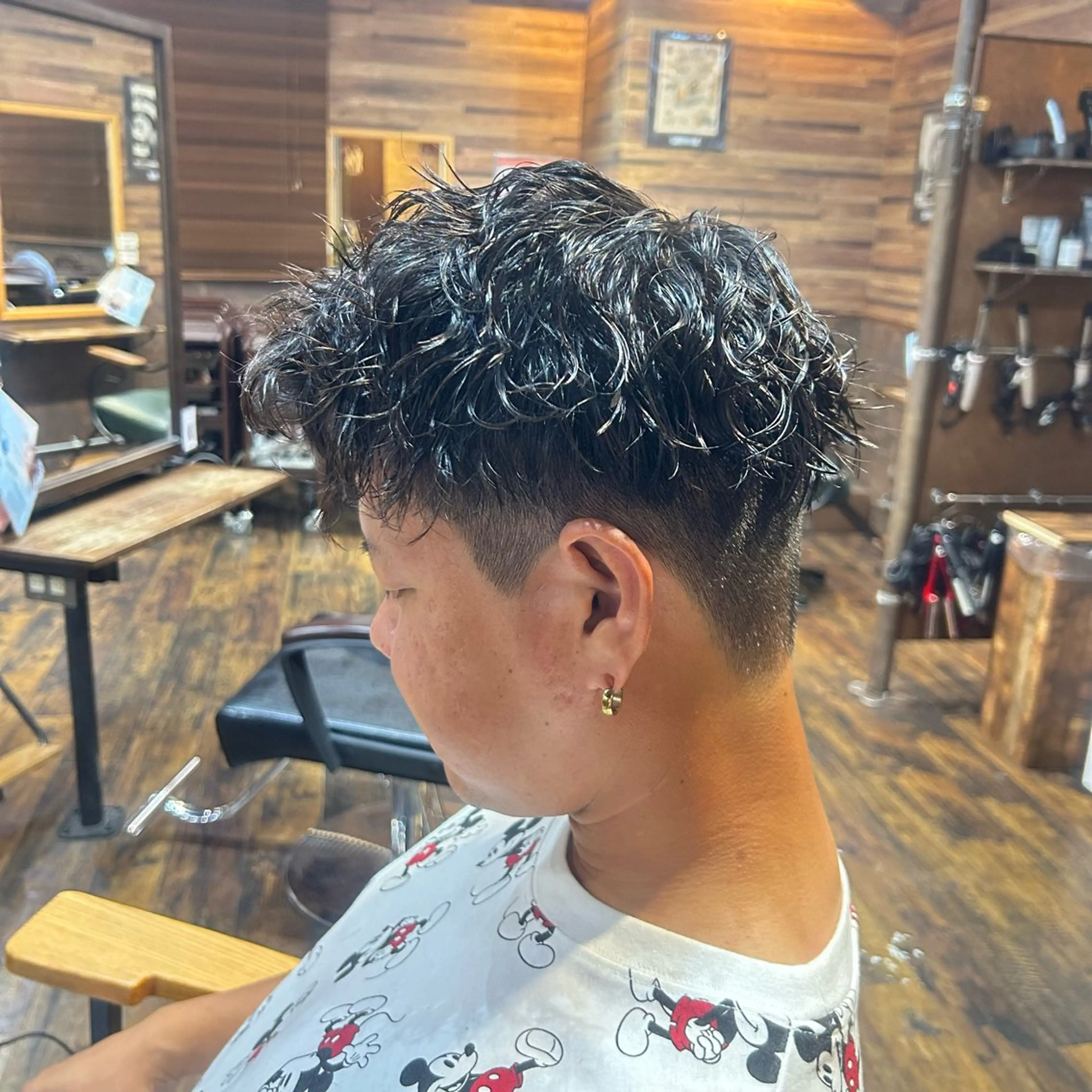 ショート パーマ メンズ 刈り上げ カット パーマ トリートメント ツイスパ/メンズ特化 🦋𝑺𝑶𝑵𝑬の眉毛・アイブロウイメージ