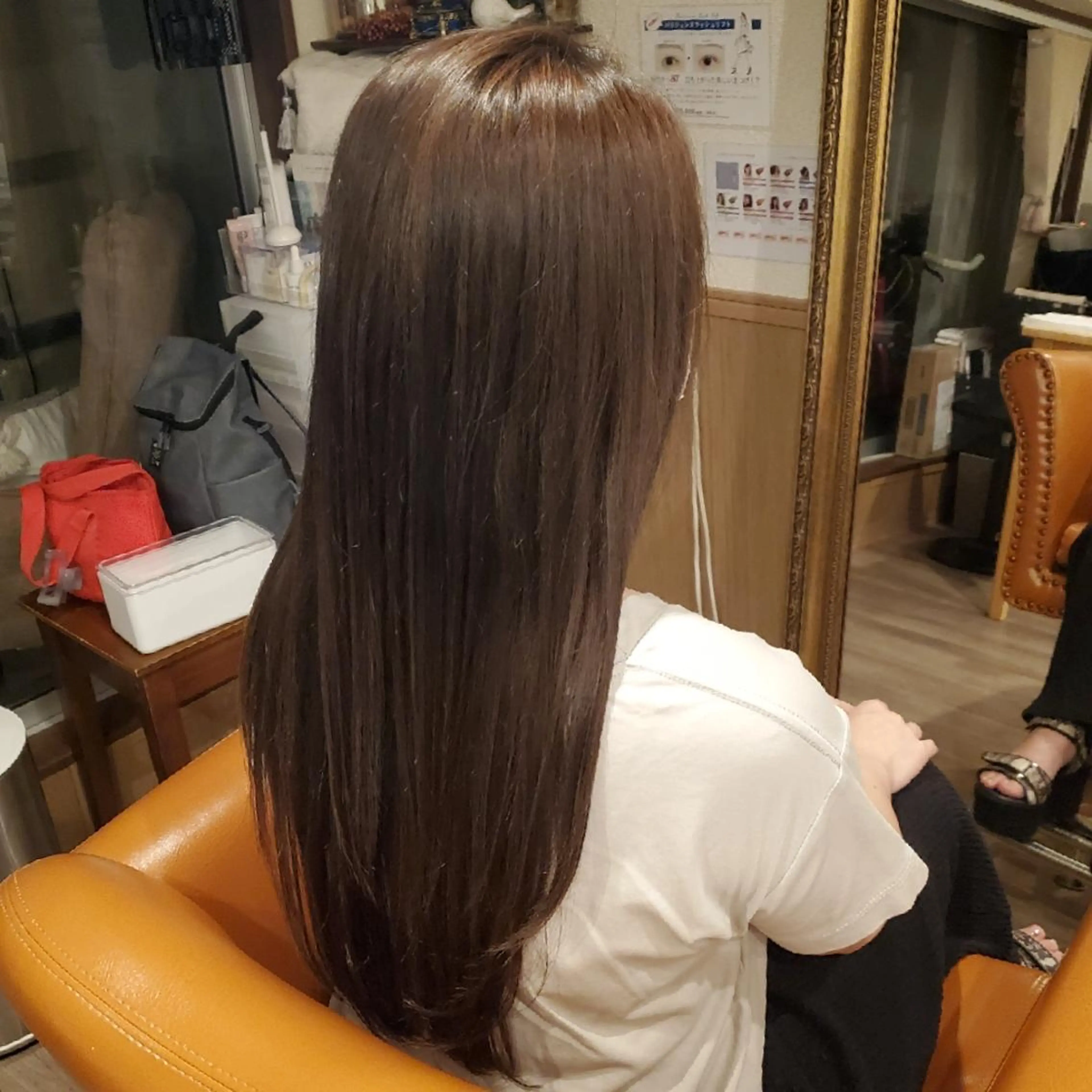 ロング カラー アディクシーカラー ブリーチ イルミナカラー 外国人風カラー トリートメント ヘアカラー トリートメント spa hair  ark 富井直美のヘアスタイル