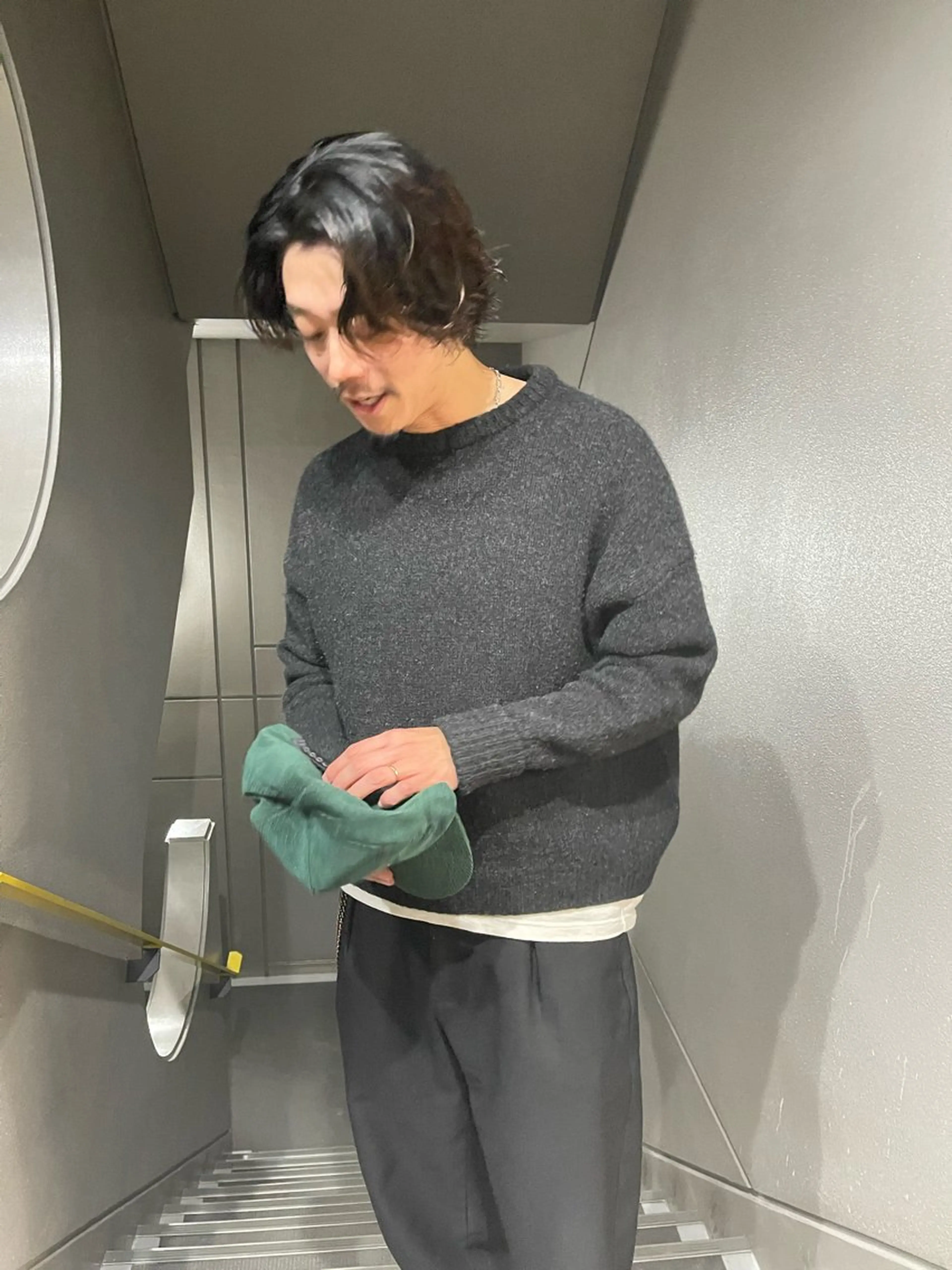 ショート パーマ メンズ カット パーマ トリートメント pole/apartment所属・💓パーマ，💗 レイヤーカットのヘアスタイル