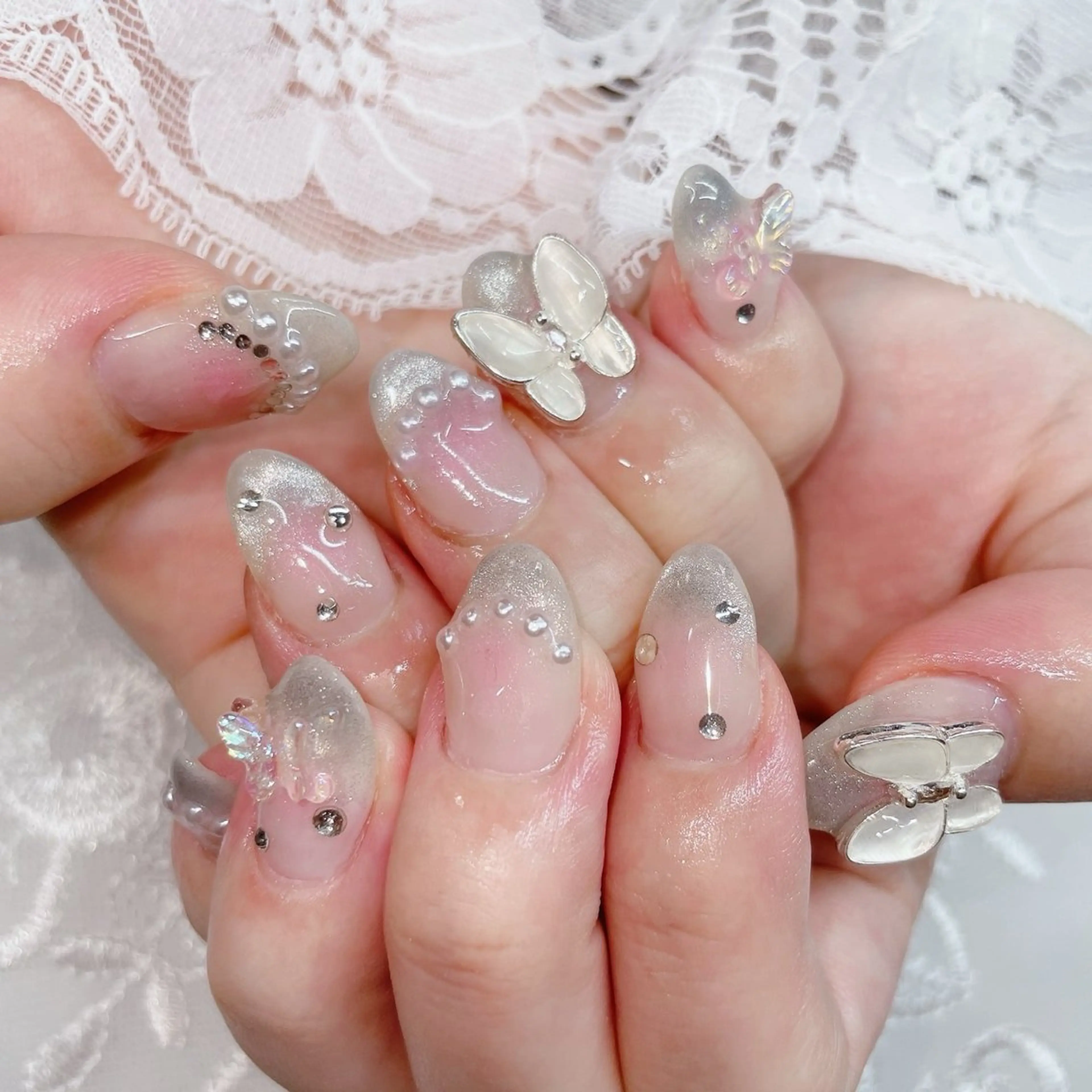ネイル ハンドネイル ハンドケア 💜MIYA nail川崎店のネイルデザイン