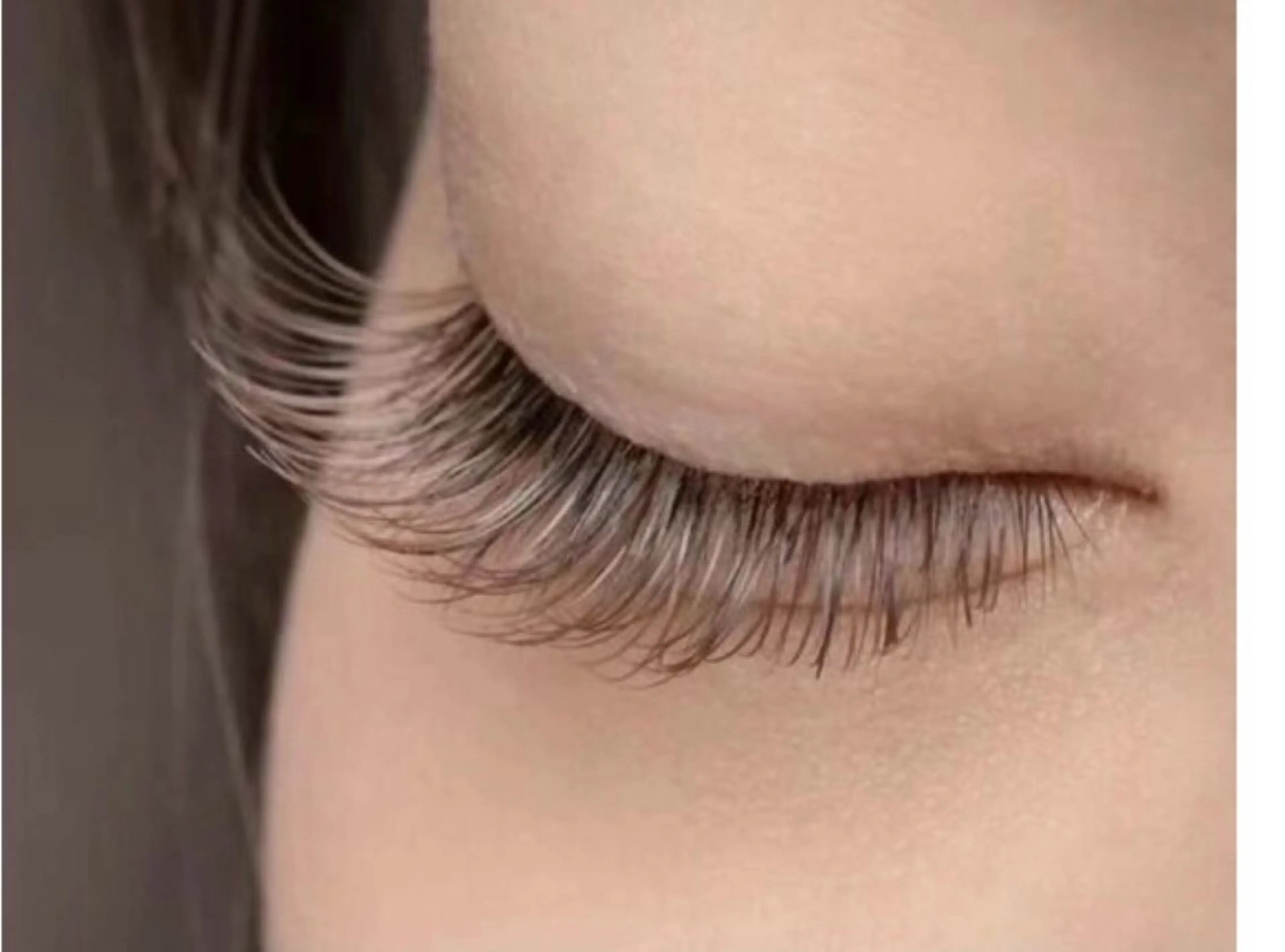 🌷ブラウンorブラックMIXフラットラッシュ120本￥7,500円柔らかい印象【LED追加可能＋1,100円】＃カラーの写真