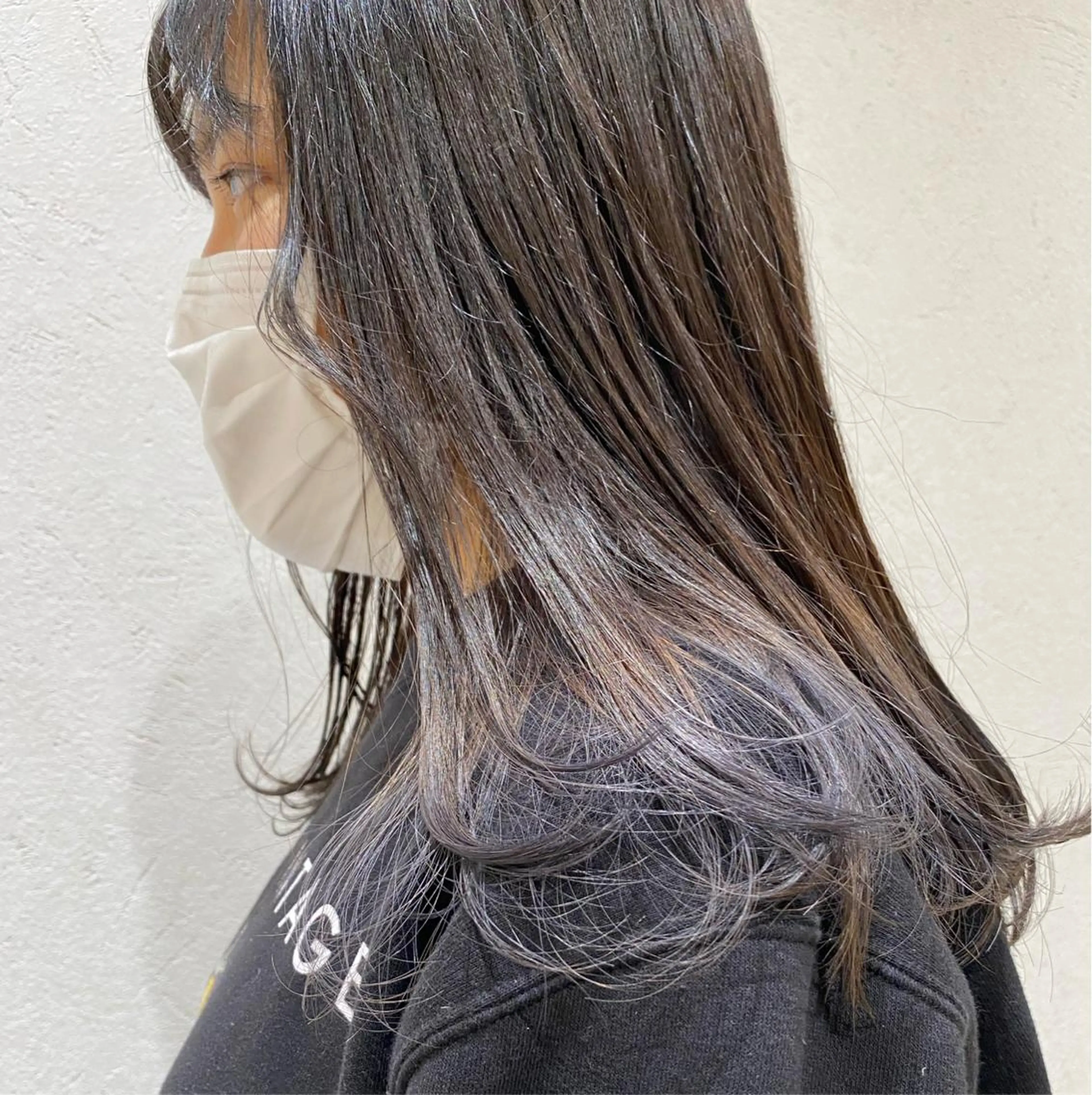 セミロング カラー ヘアアレンジ ヘアカラー トリートメント ヘッドスパ パーマ指名No1 /namiのヘアスタイル