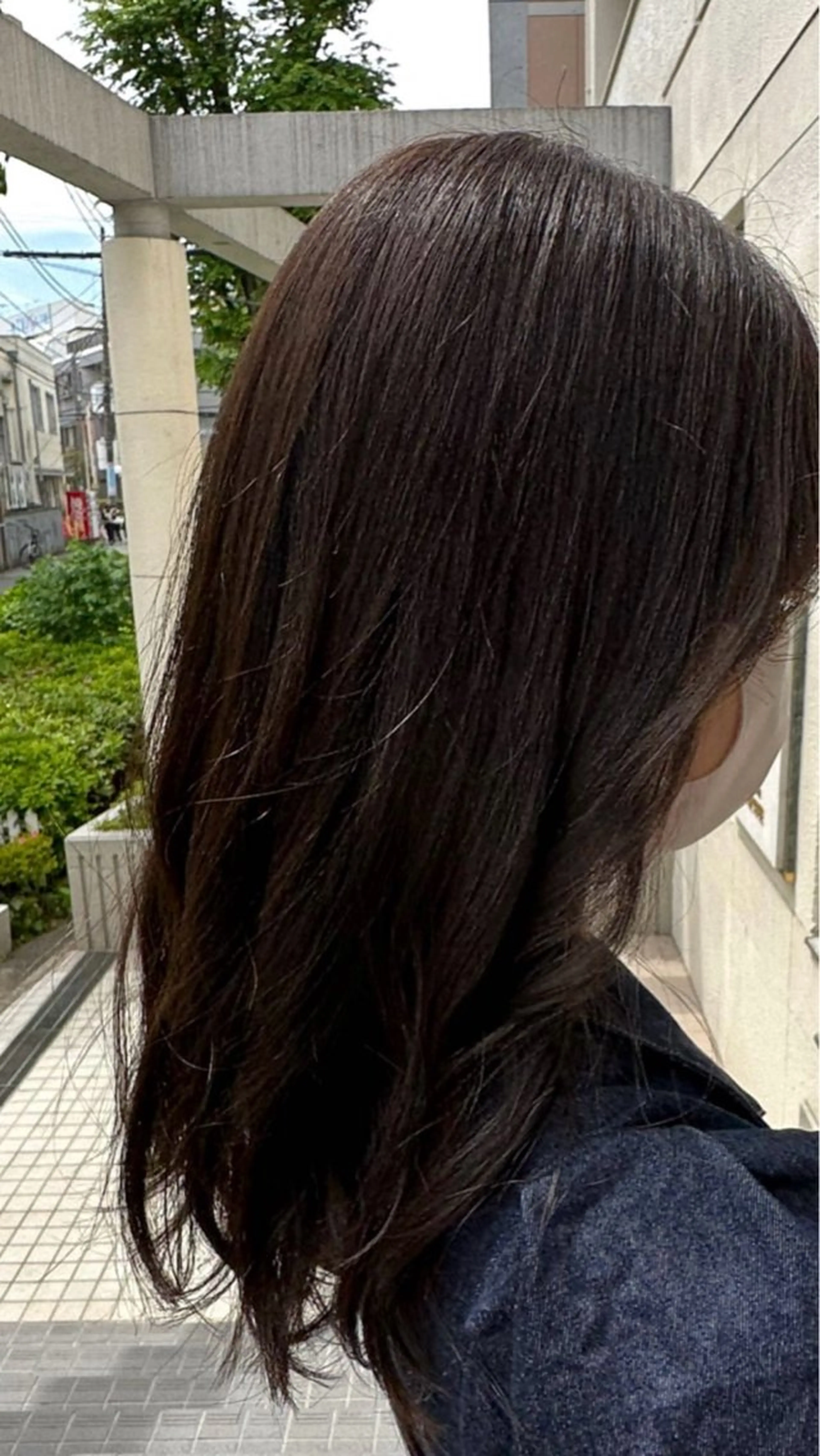 カラー ブラウンカラー 透明感カラー 山田 麻海のヘアスタイル