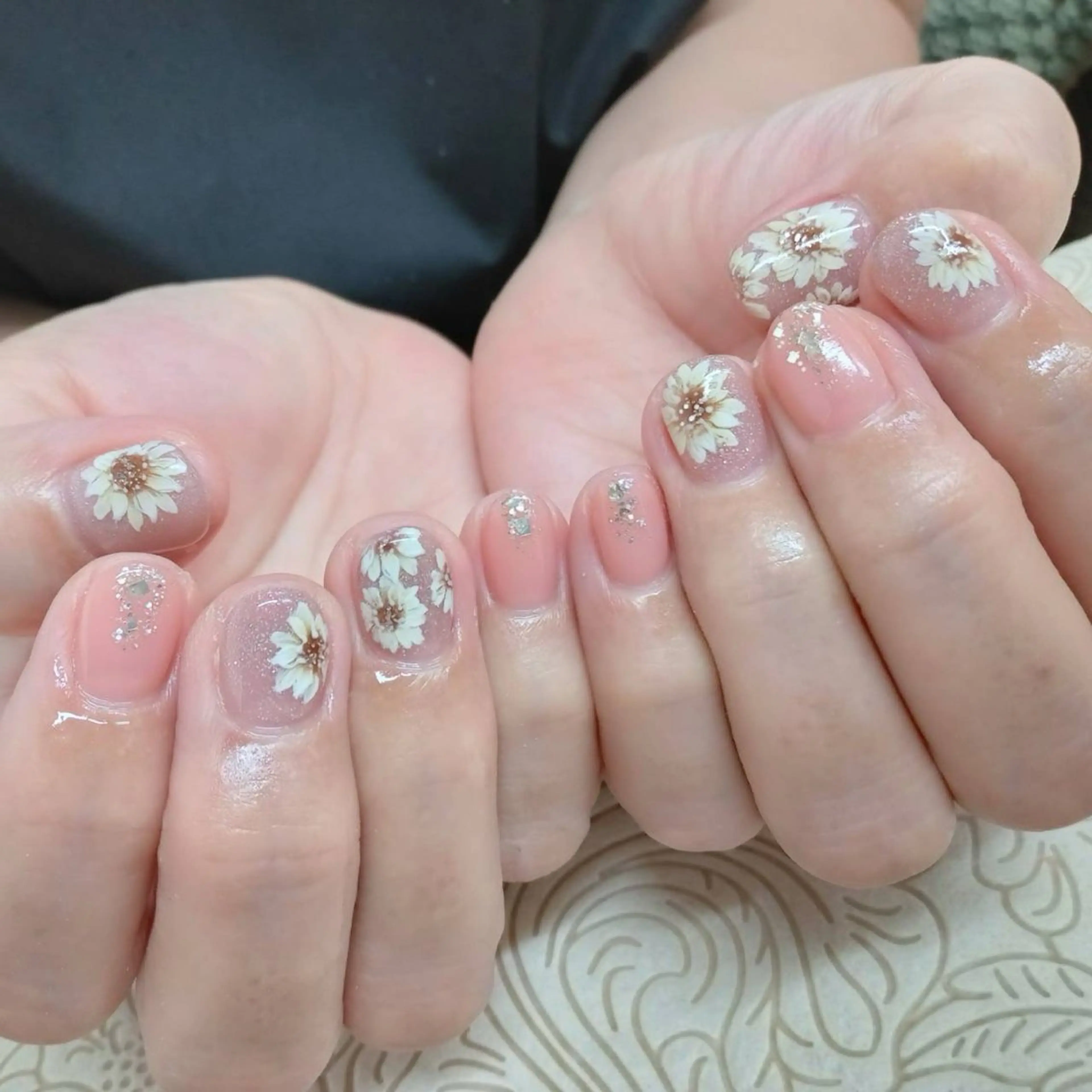 ネイル フラワーネイル precious nail room所属・precious nail  roomのネイルデザイン
