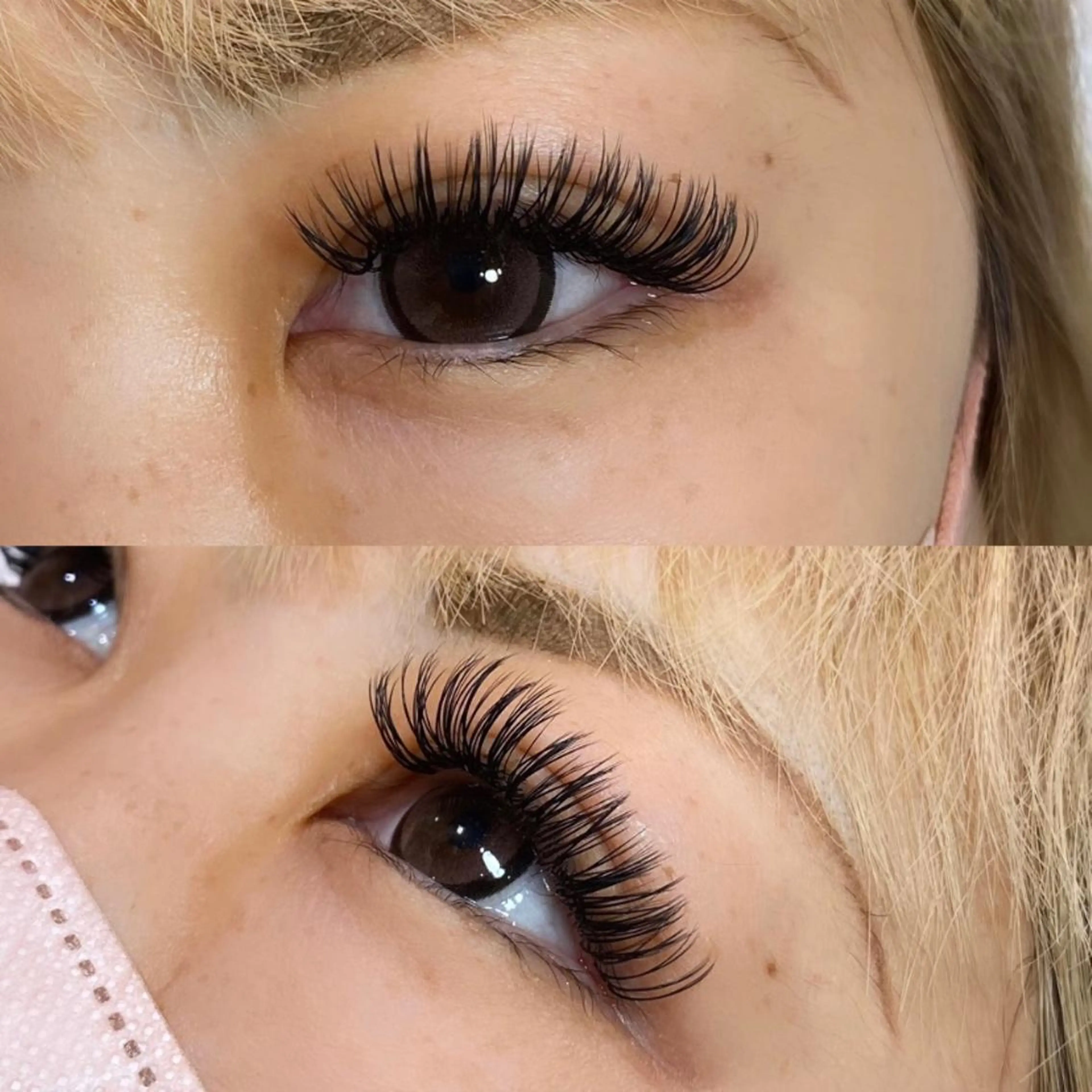 マツエク・マツパ バインドロック Mizuki🦋 Pinklagoonのマツエク・マツパデザイン