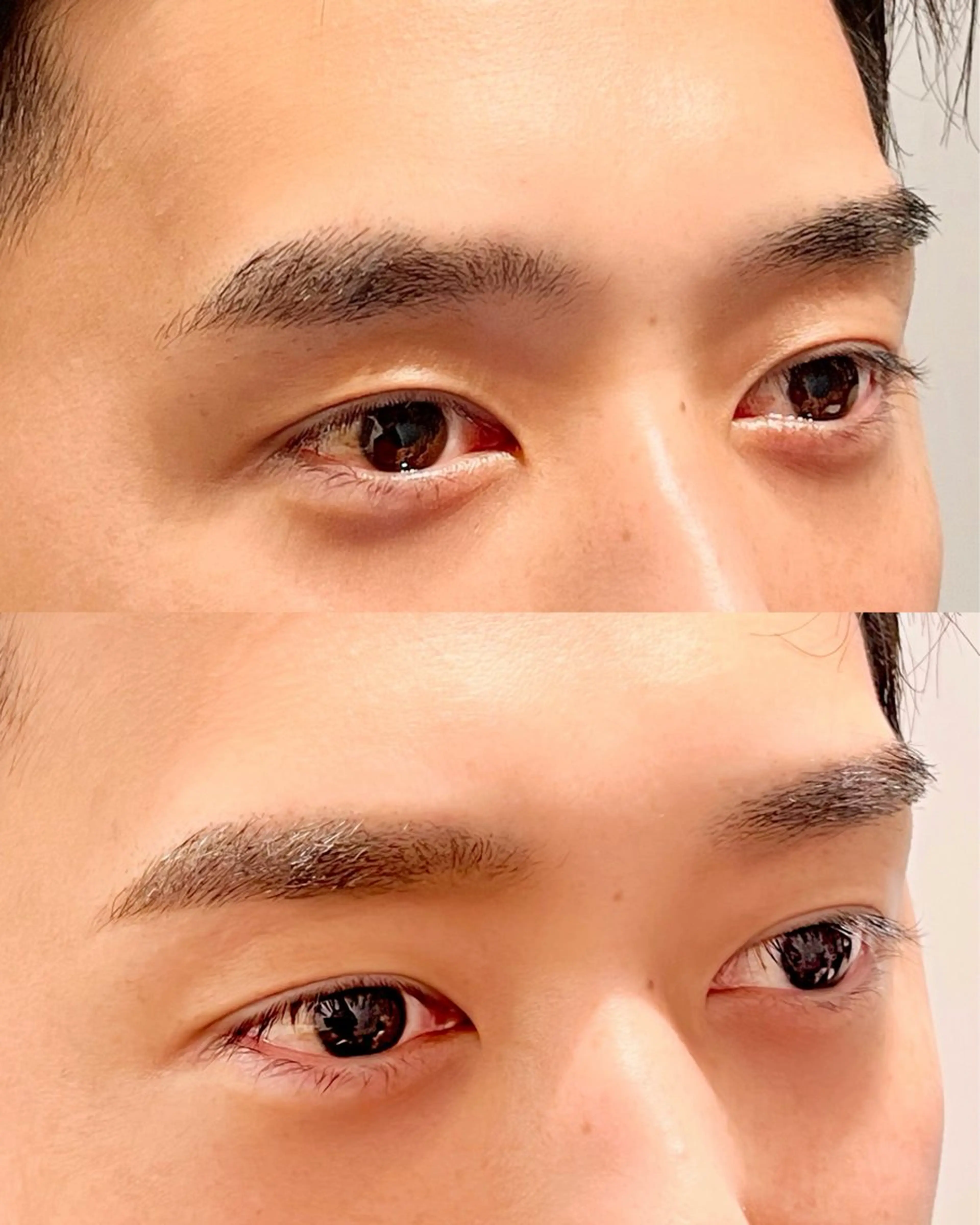 眉カット、眉ワックス脱毛の写真