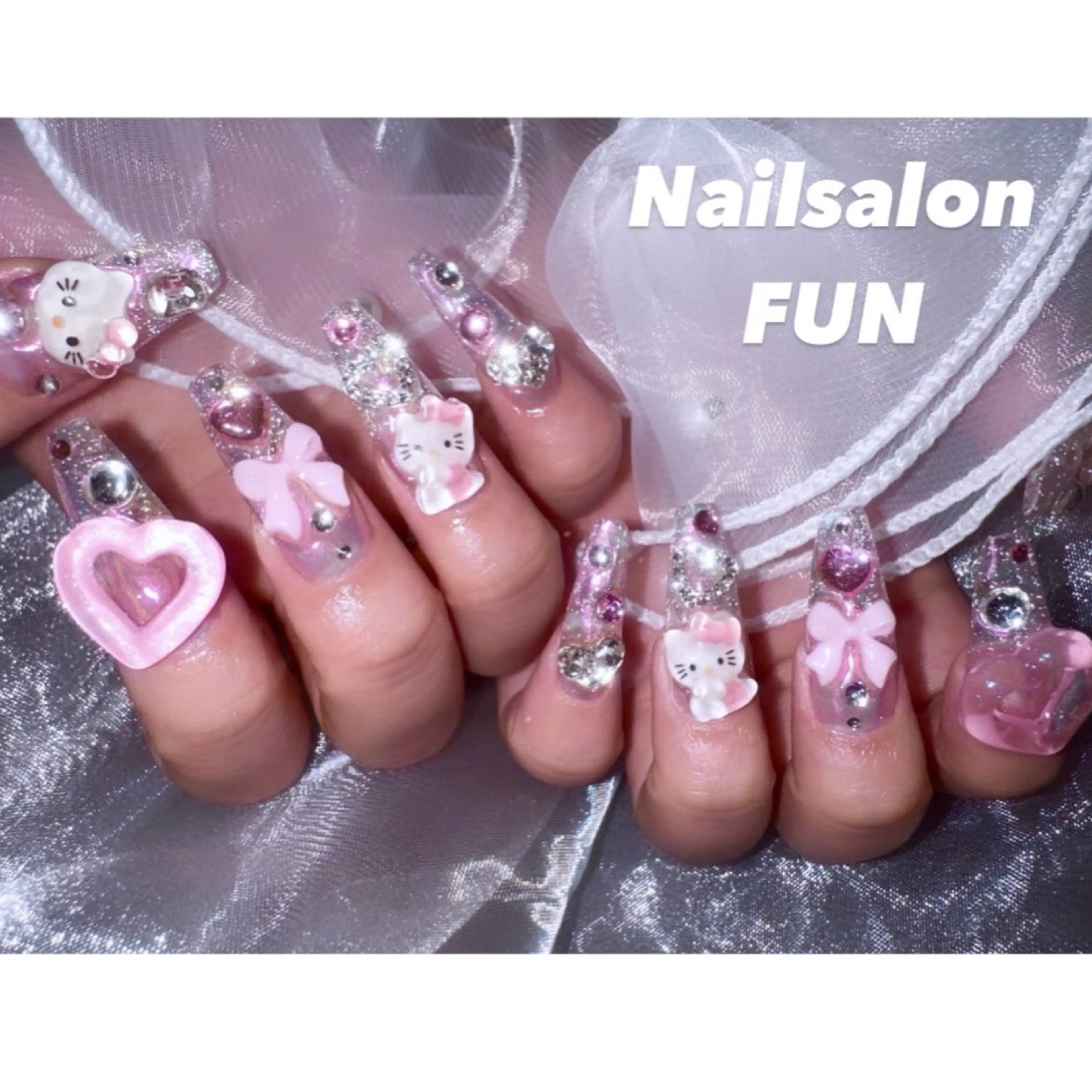 ネイル アートネイル ロングネイル メンズネイル ショートネイル ネイルチップ ハンドネイル Nailsalon FUN🌈のネイルデザイン