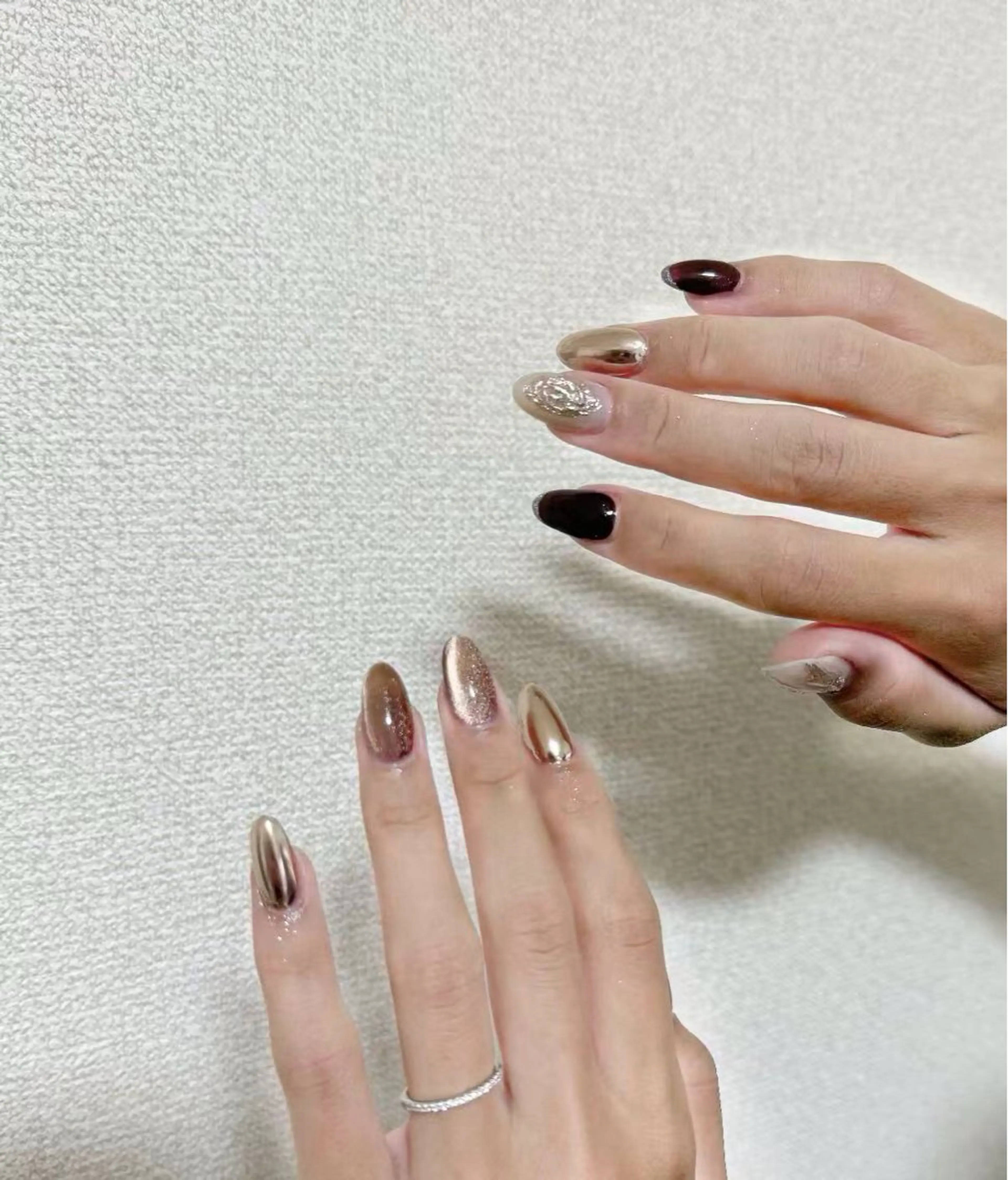 ネイル 小 雨のネイルデザイン