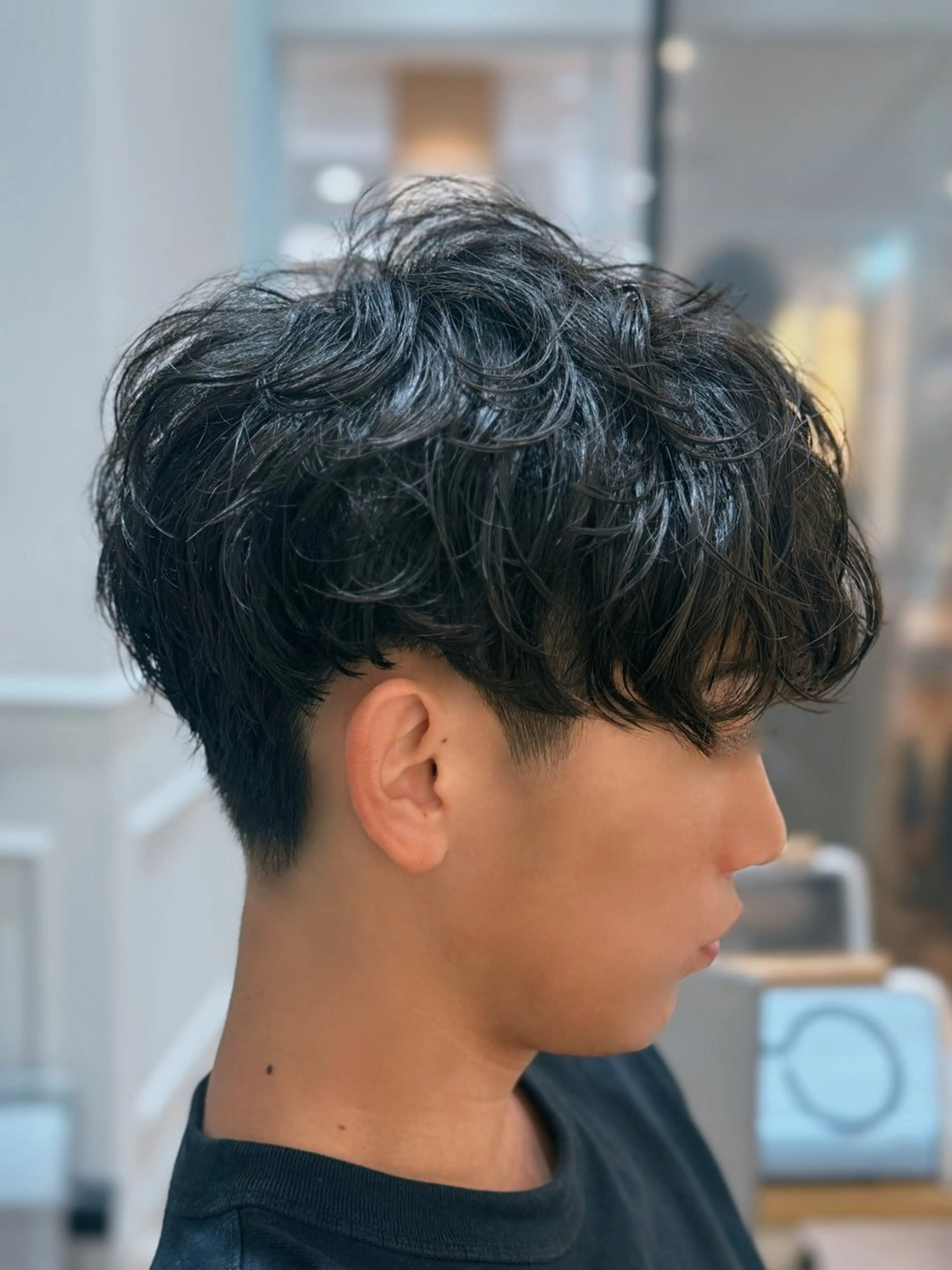 《平日限定》 🚹メンズカット＋パーマ+トリートメントの写真