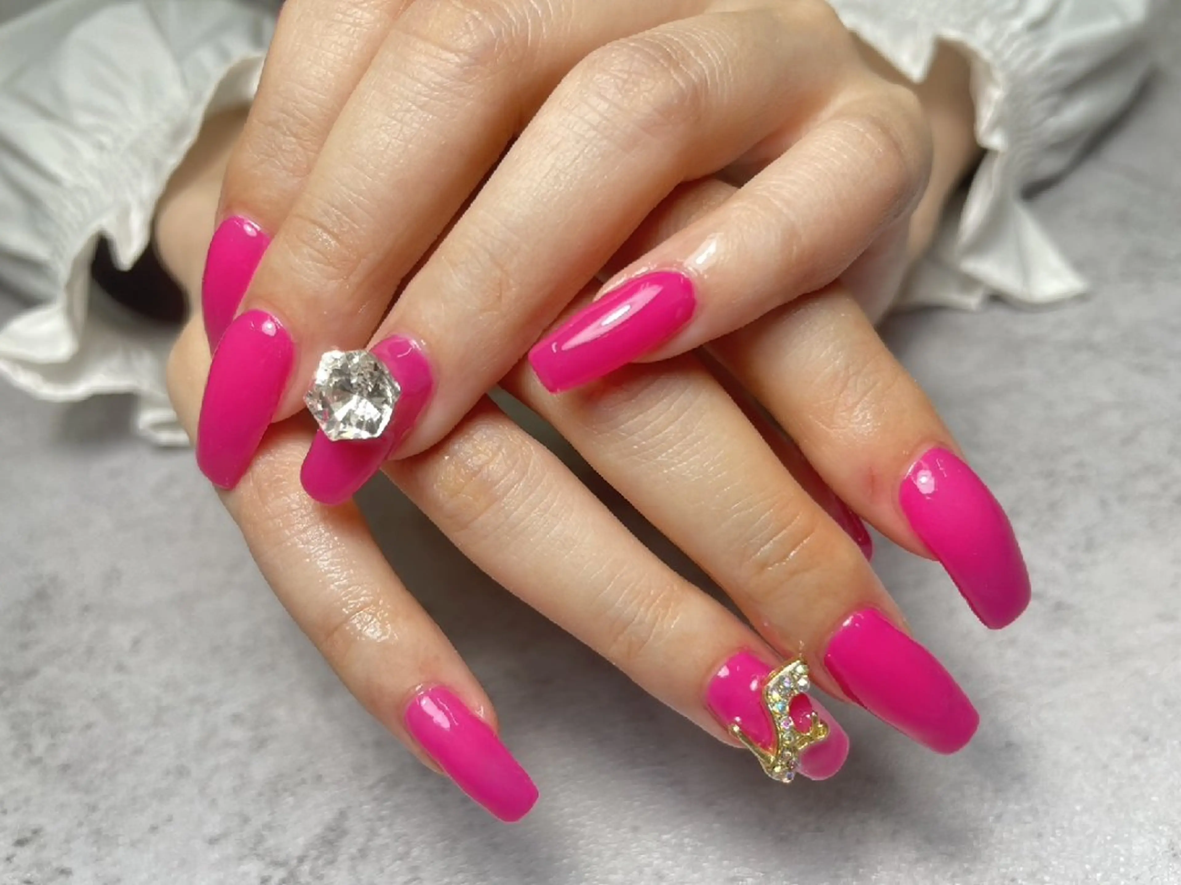 ネイル ワンカラーネイル K+1所属・k+1💅🏻 miyukiのネイルデザイン