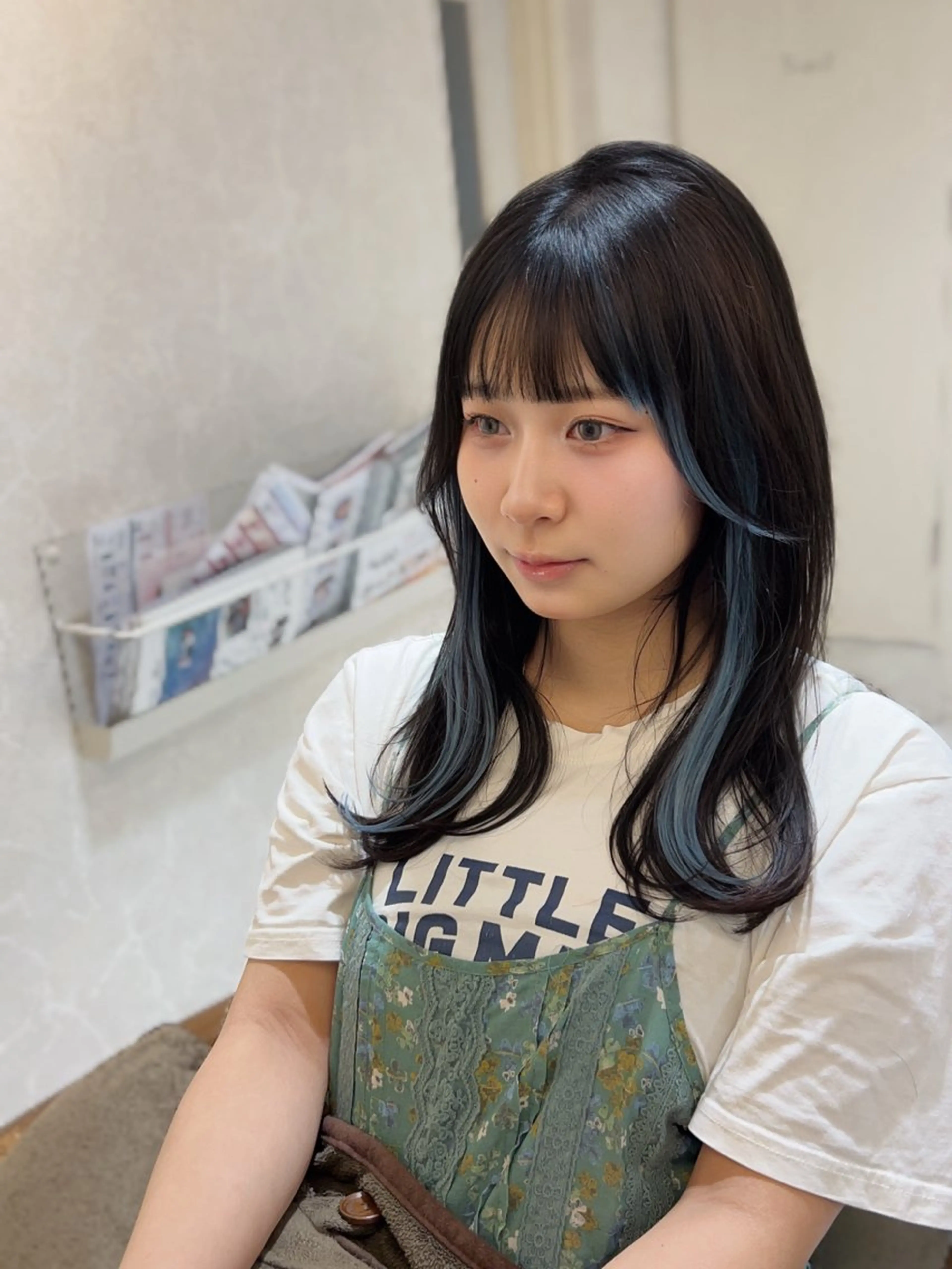 セミロング カット ヘアカラー トリートメント 本店店長☆ 前原海翔のヘアスタイル