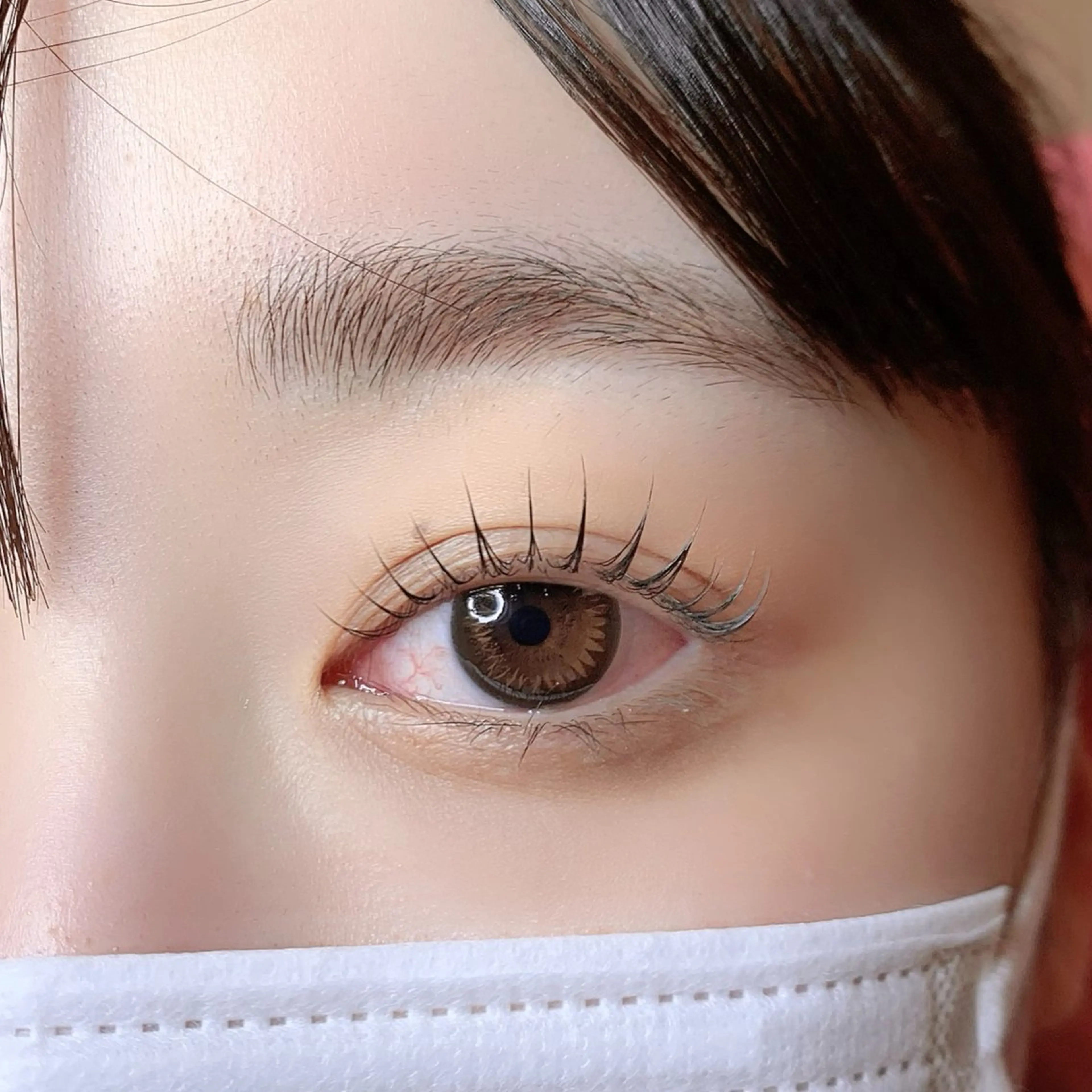 マツエク・マツパ 一重×まつ毛パーマ AYLASH石川 韓国風/カラエクのマツエク・マツパデザイン