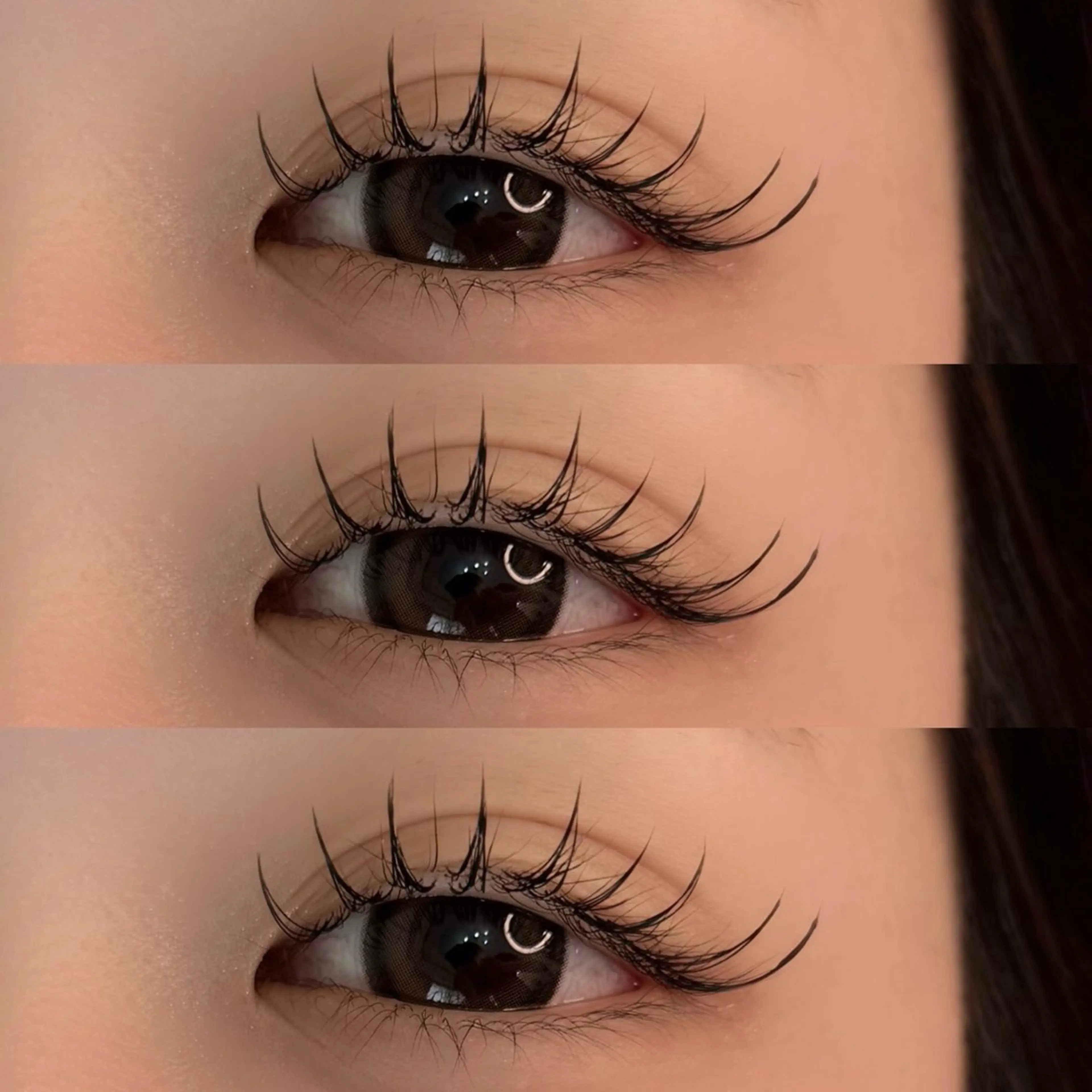 マツエク・マツパ マツエク 【那覇/束感まつ毛】 ｷｬﾒﾙのマツエク・マツパデザイン