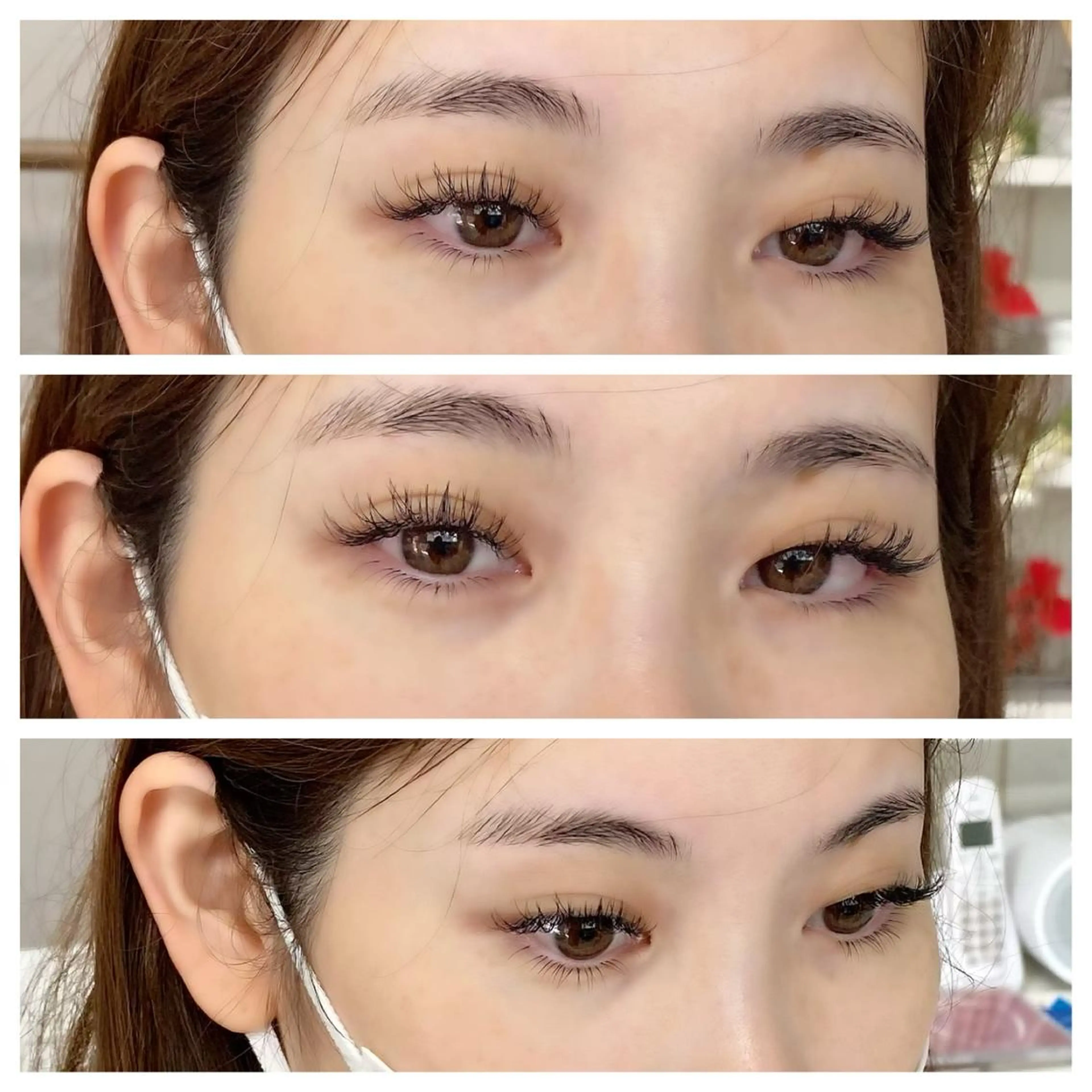 マツエク・マツパ Dカール フラットラッシュ Jカール 下まつげエクステ ma-pa所属・ma-pa eye＆hairのマツエク・マツパデザイン